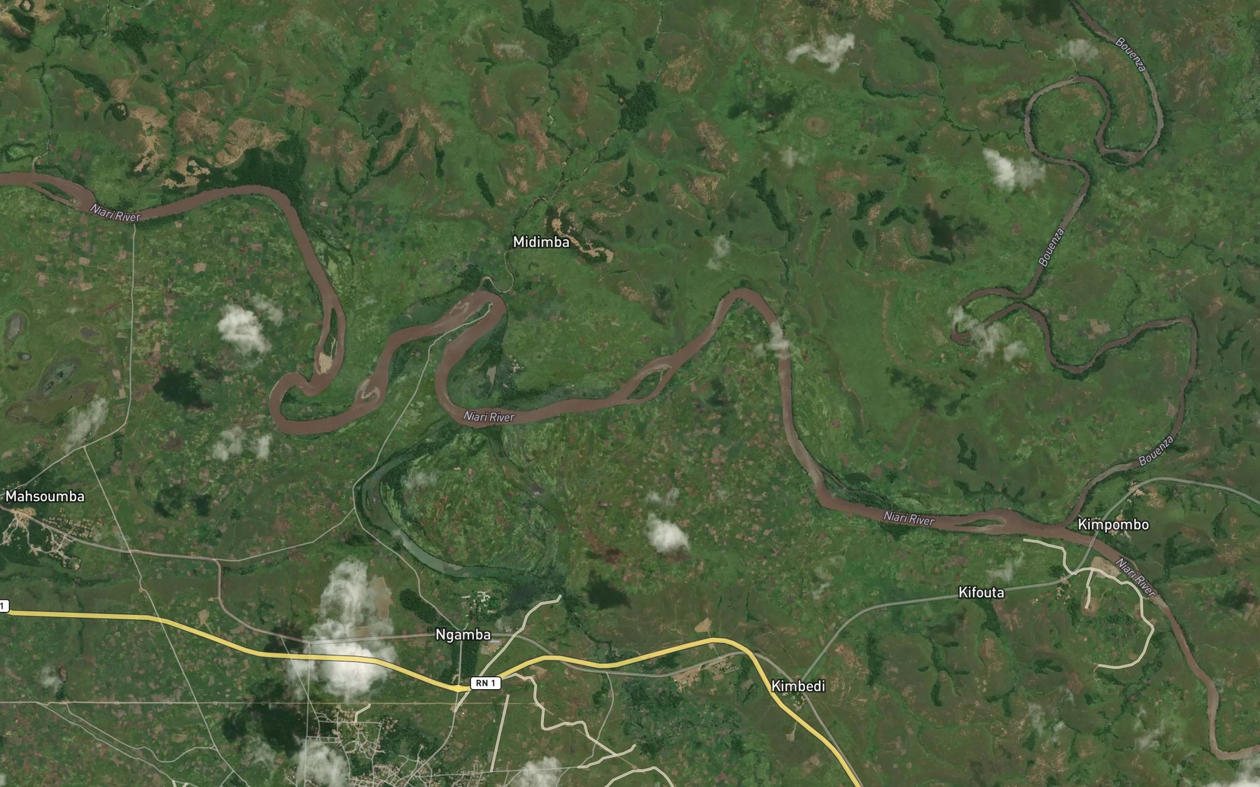 Satellite map of the Loa