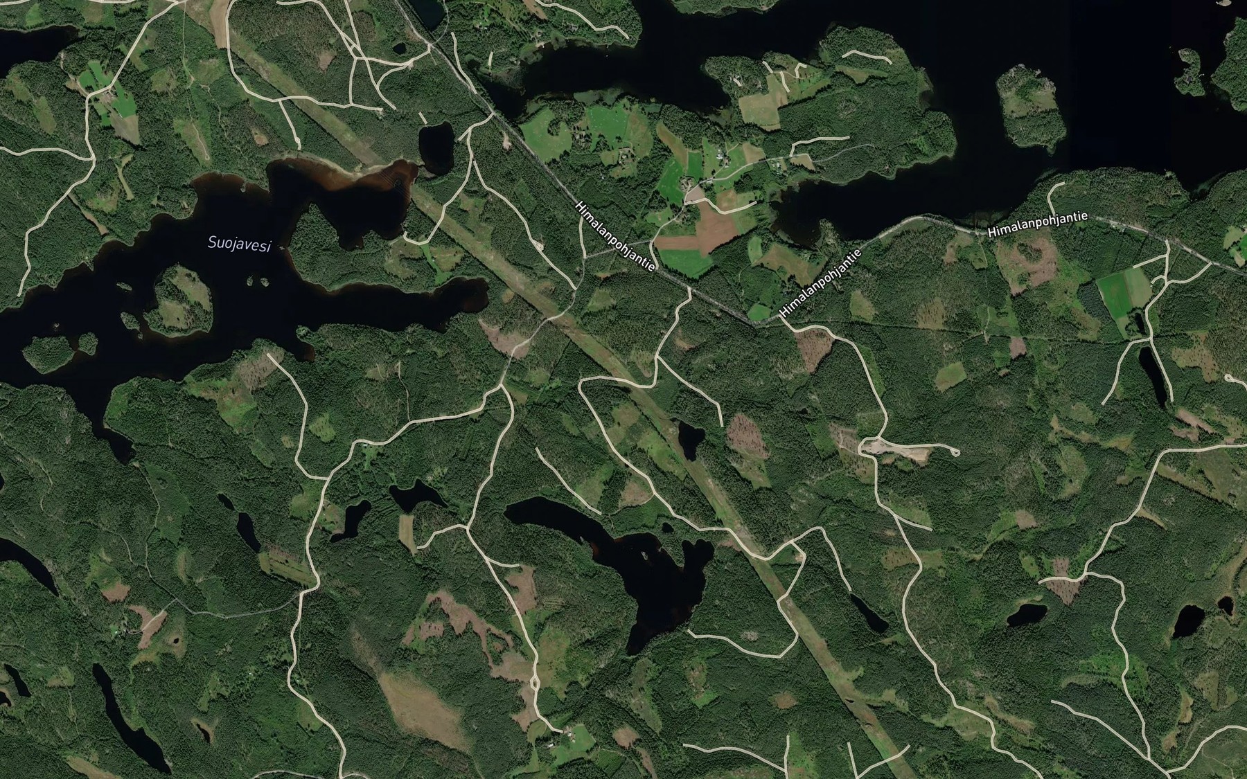 Satellite map of the Soikko