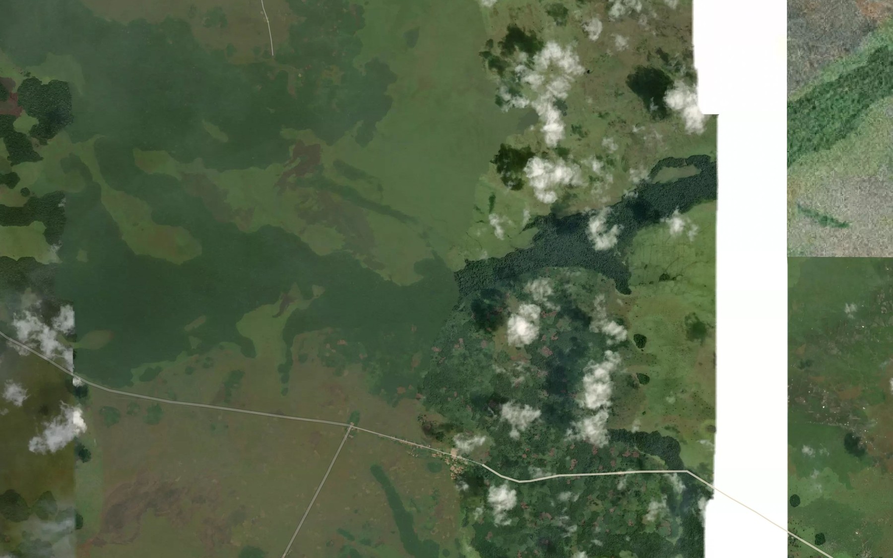Satellite map of the Eloo