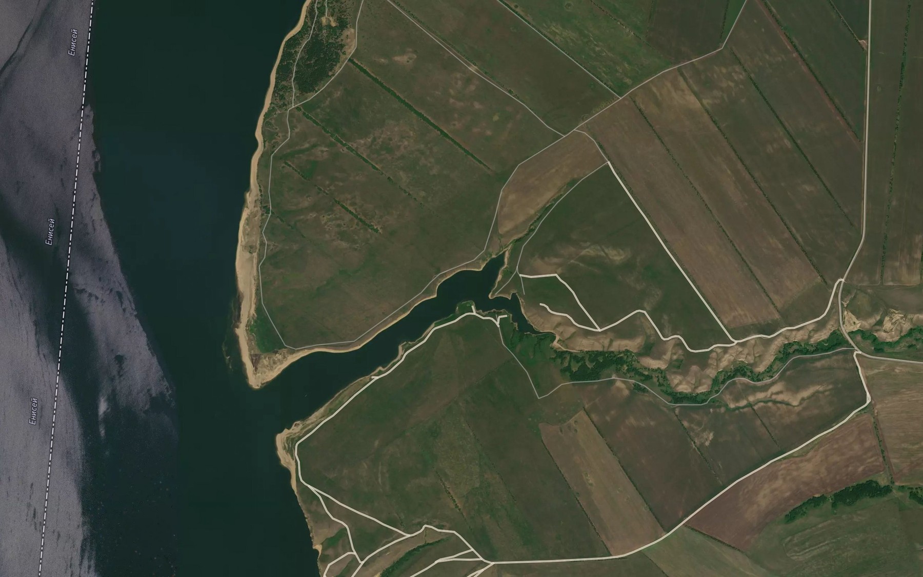 Satellite map of the Kullog