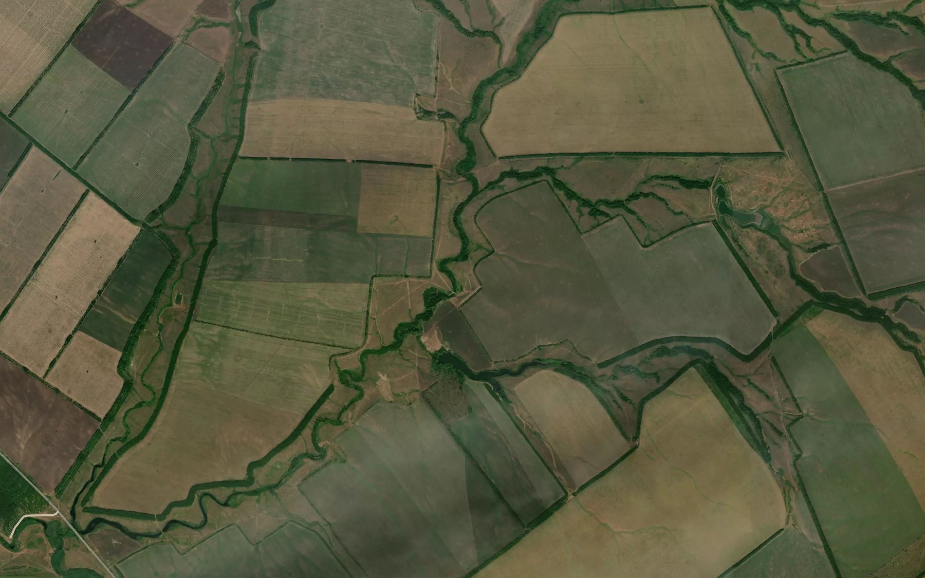 Satellite map of the Ovrag Ivanovskiy