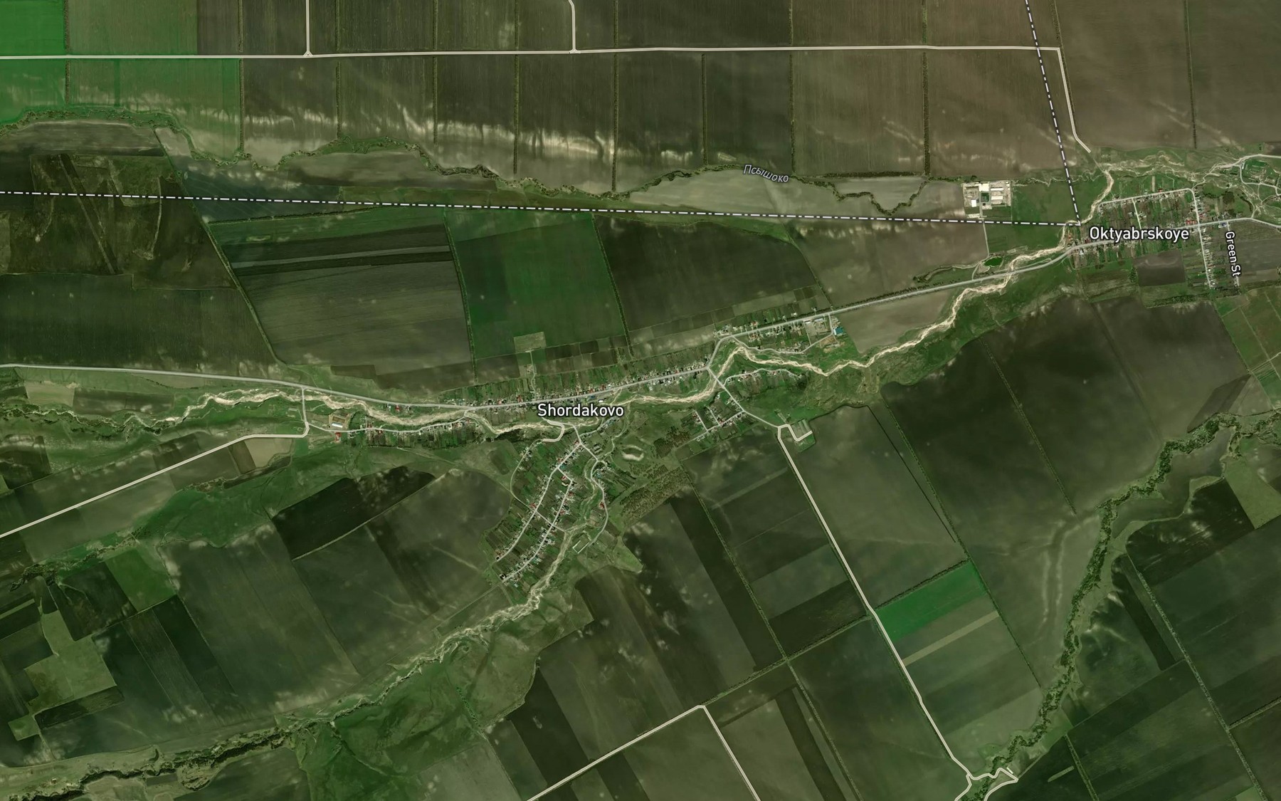Satellite map of the Zolka Pyataya