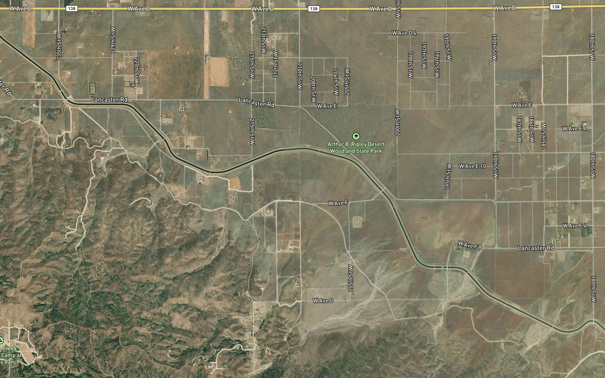 Kings Canyon Percolation Basin