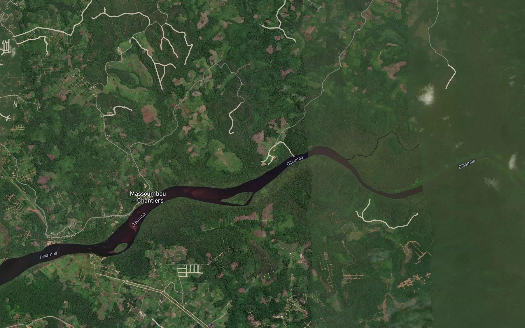 Satellite map of the Mong