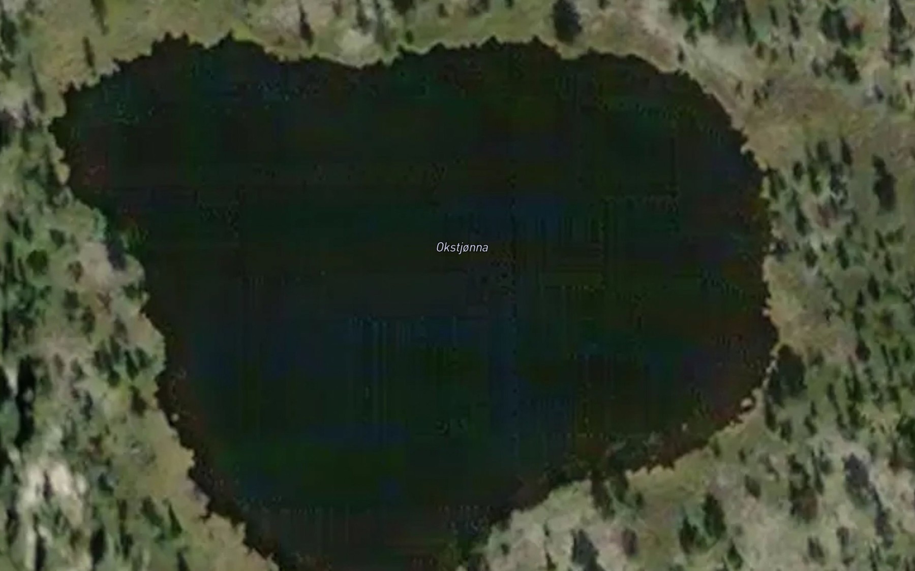 Satellite map of the Okstjorna