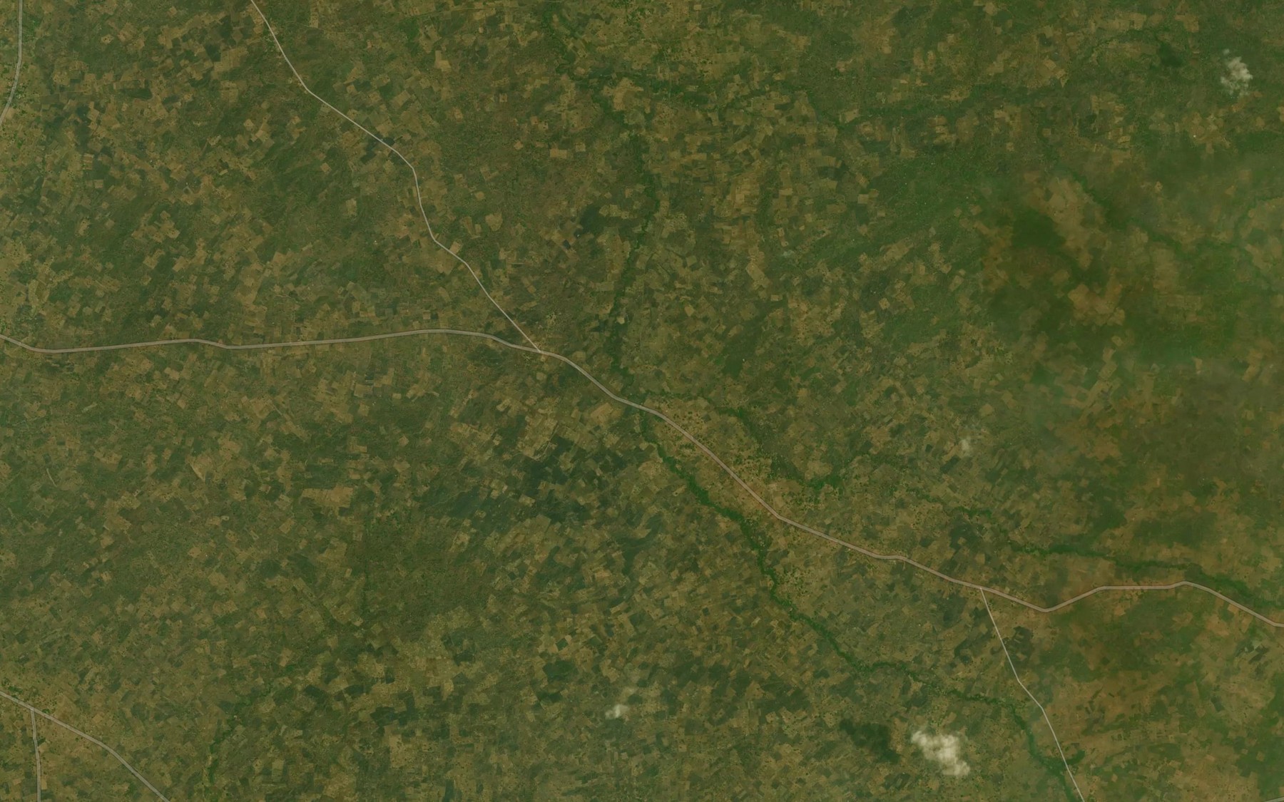 Satellite map of the River Mchira