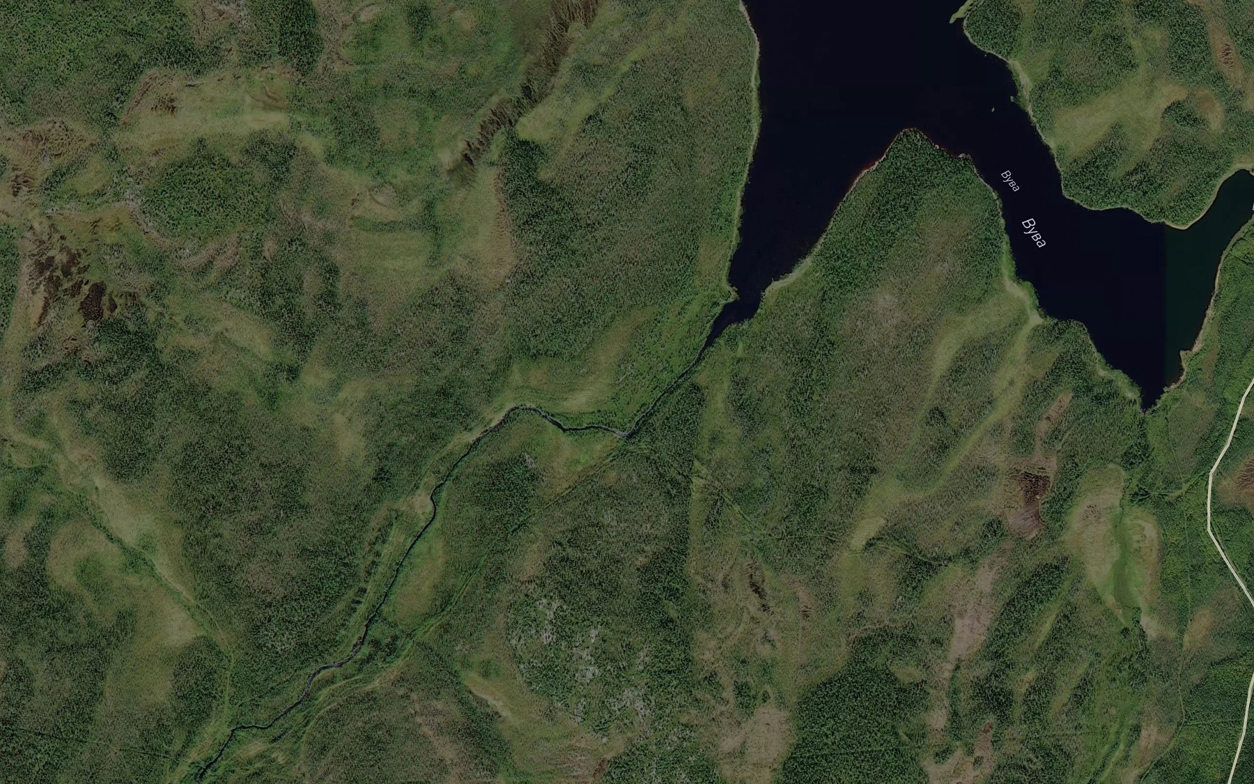 Satellite map of the Myala