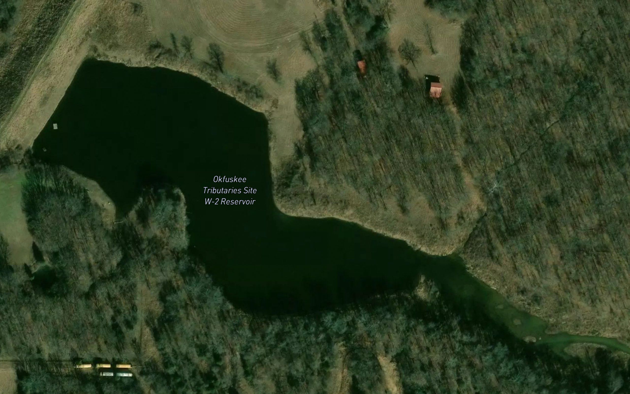 Okfuskee Tributaries Site W-2 Reservoir