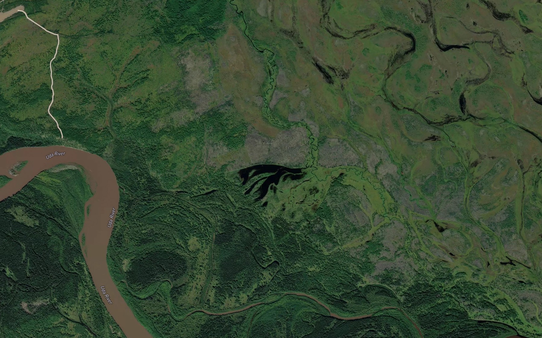 Satellite map of the Ozero Kar'yalak