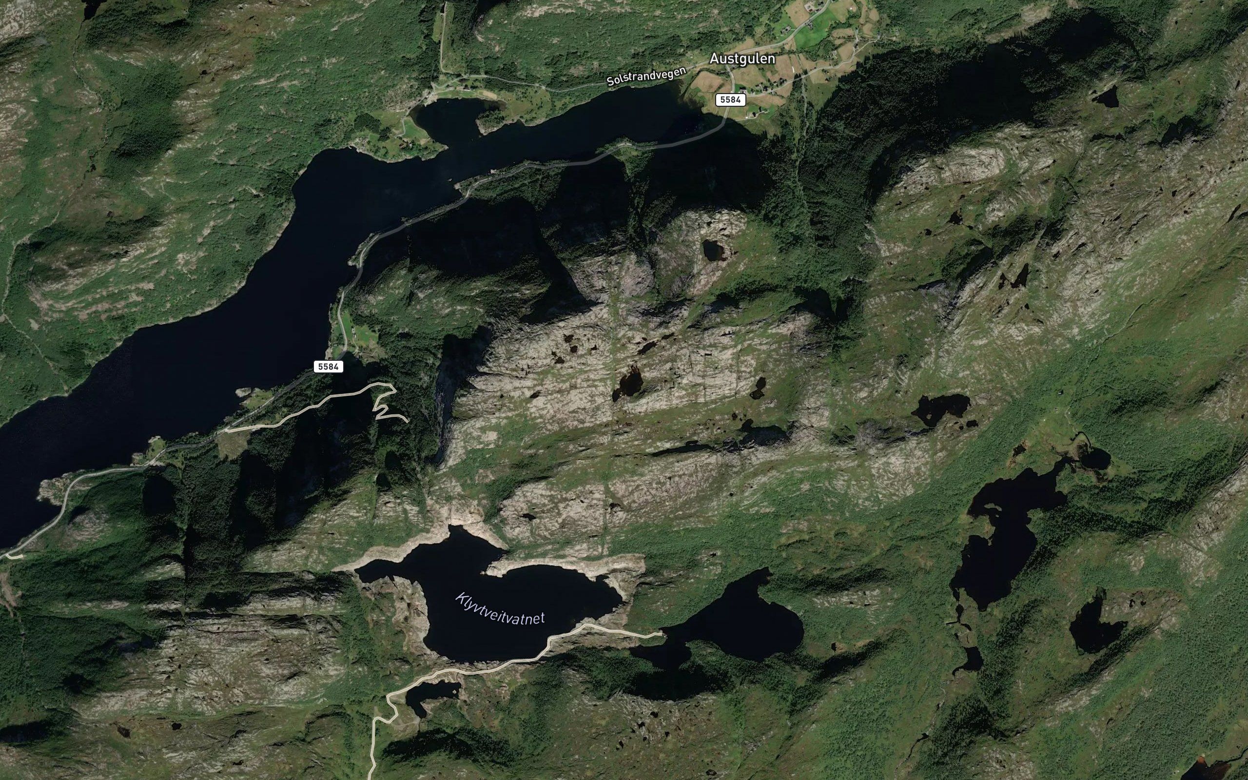 Blafjelltjorna