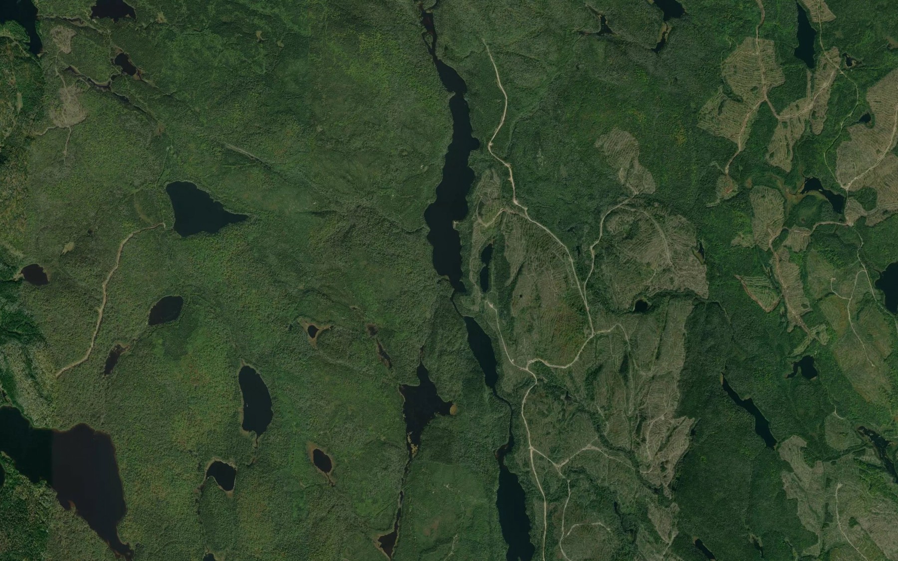 Satellite map of the Ruisseau Hurtkett