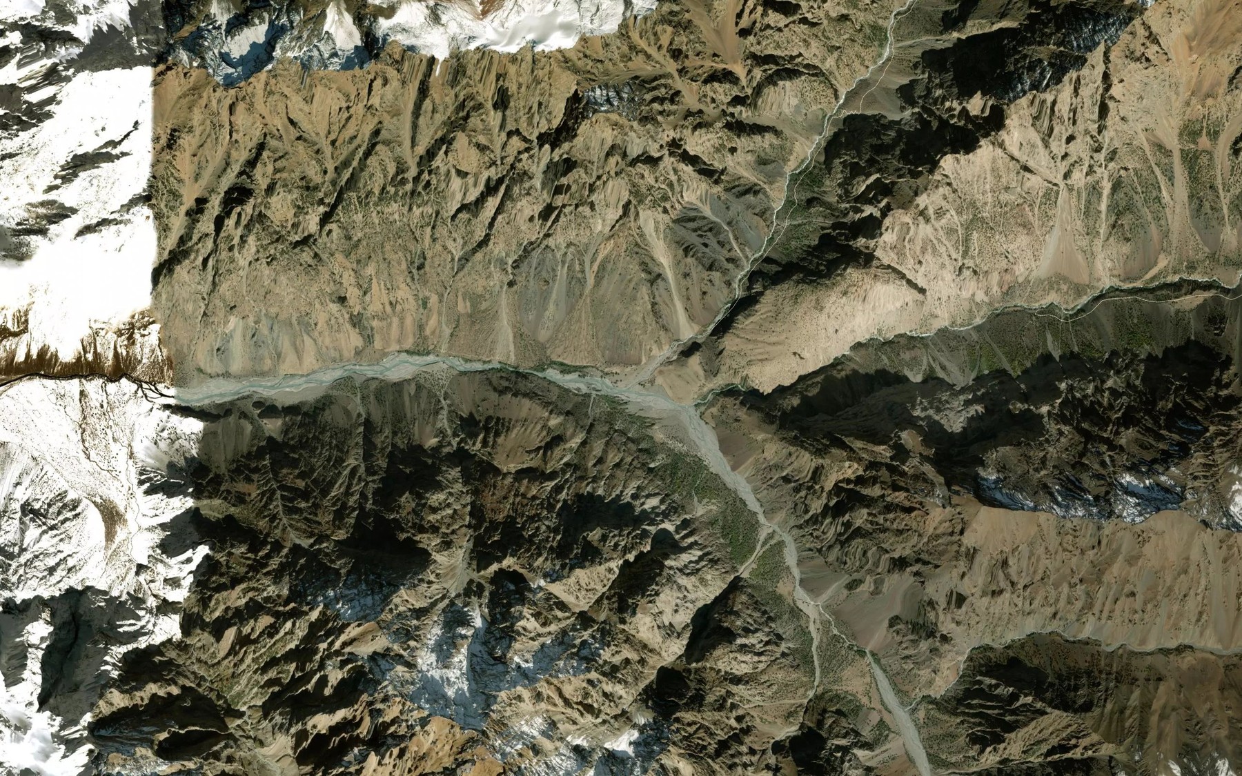 Satellite map of the Geomyush