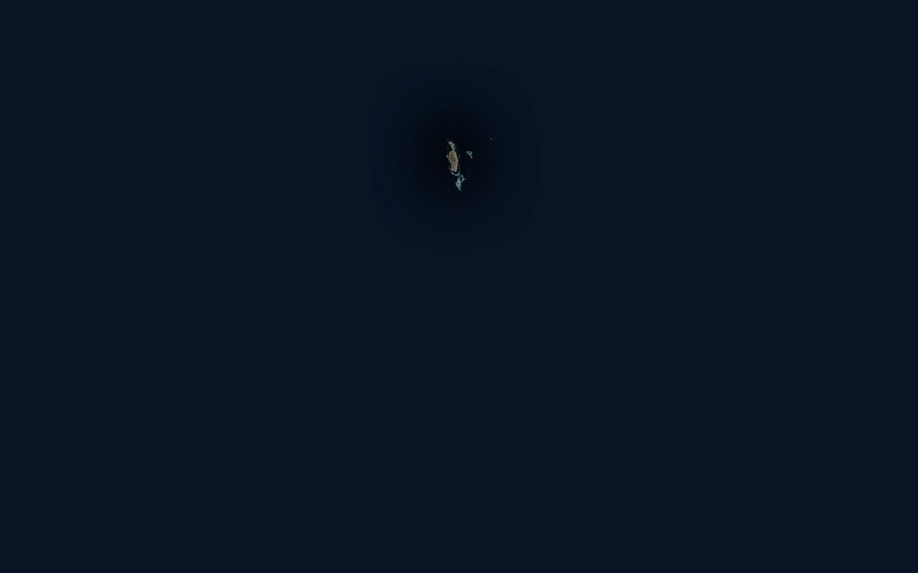 Satellite map of the York Shoal