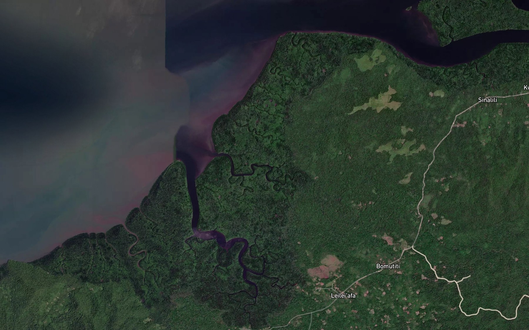 Satellite map of the Nalinalae