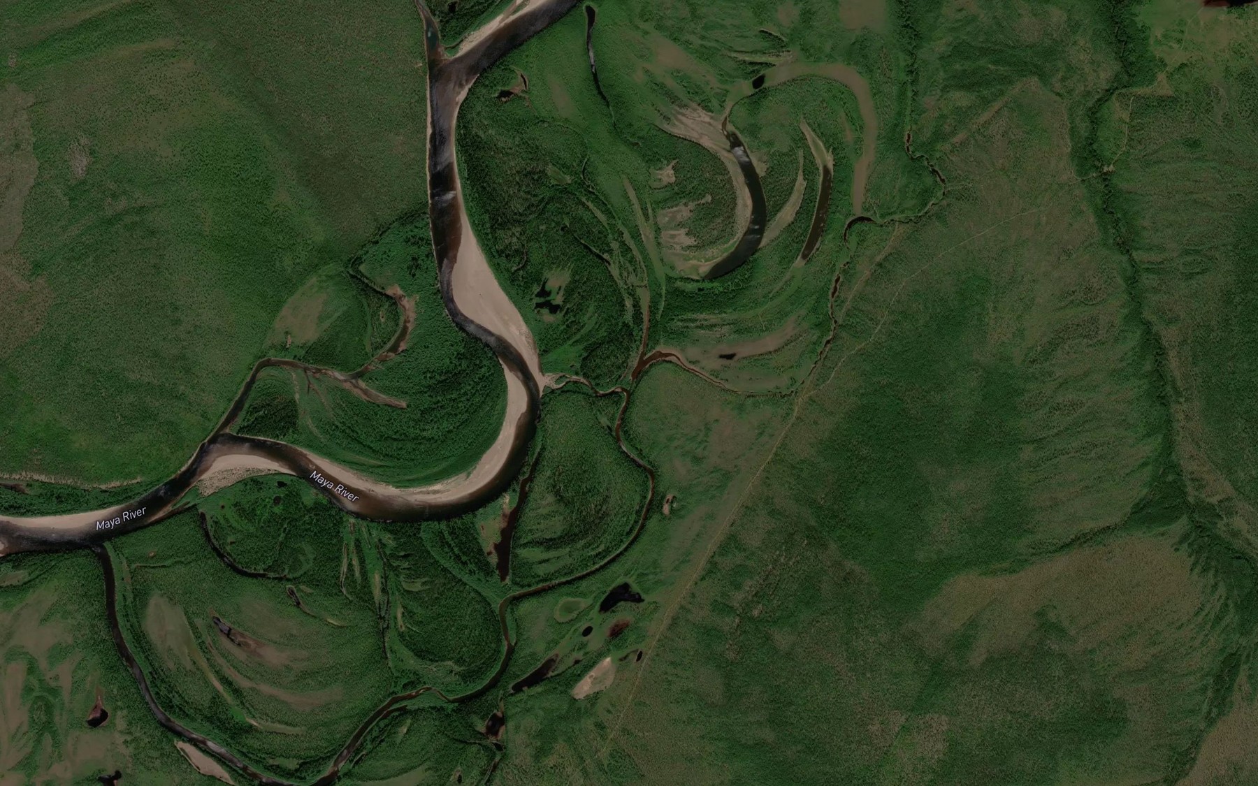 Satellite map of the Tondzhak