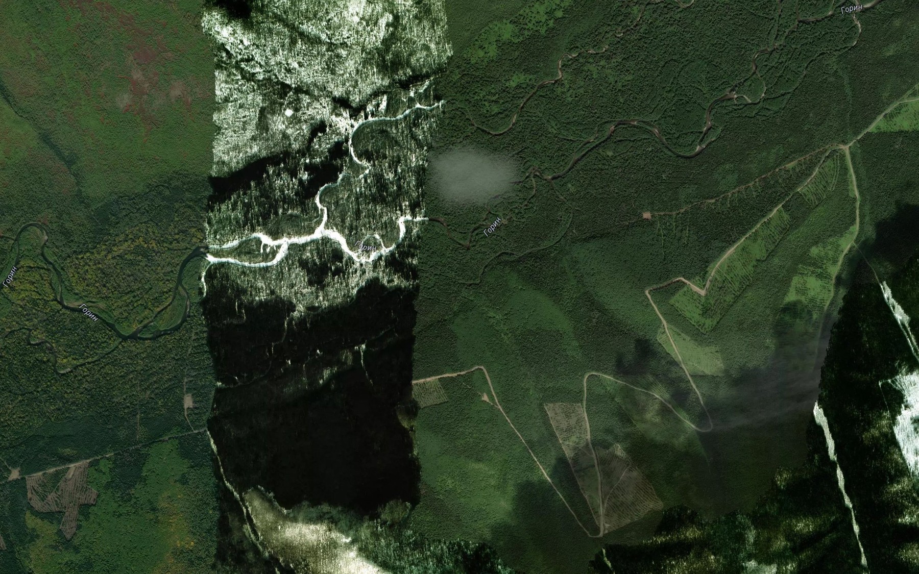 Satellite map of the Veselyy Kosogor