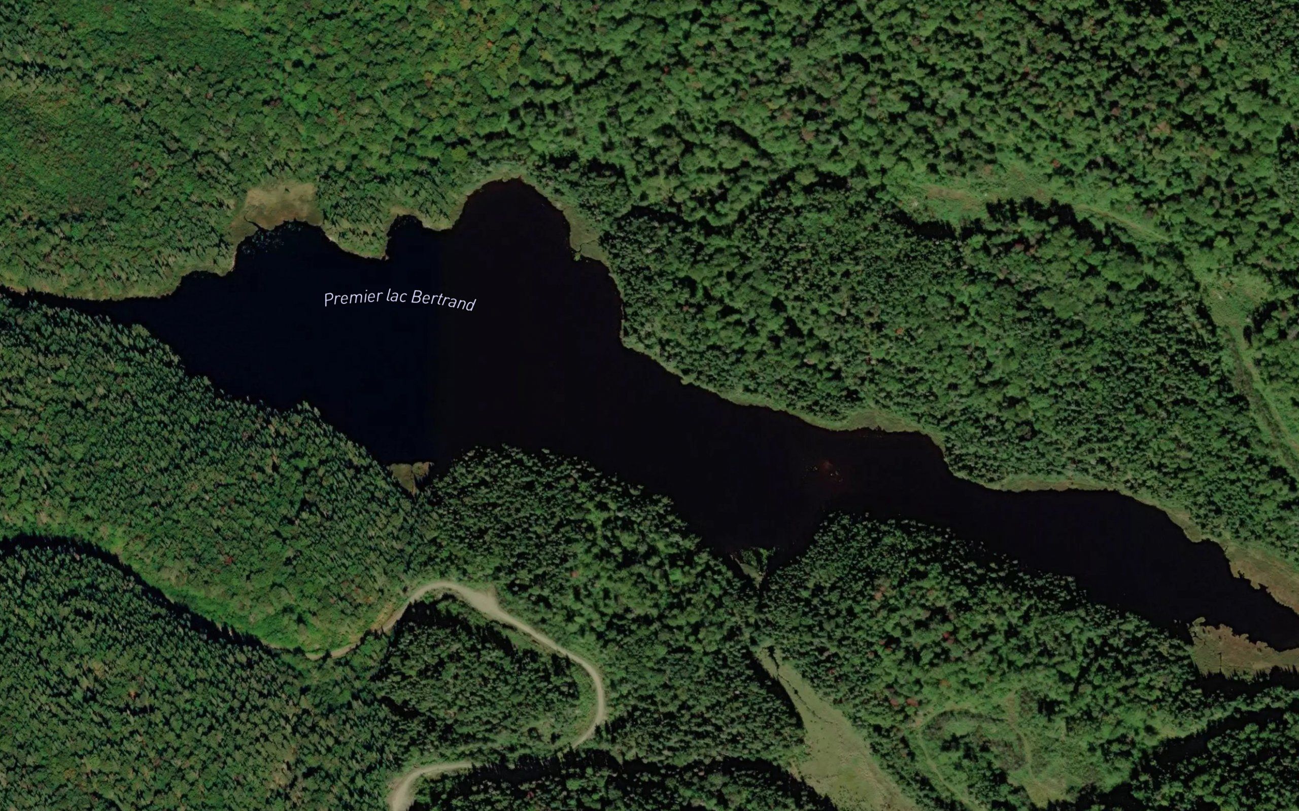 Premier lac Bertrand
