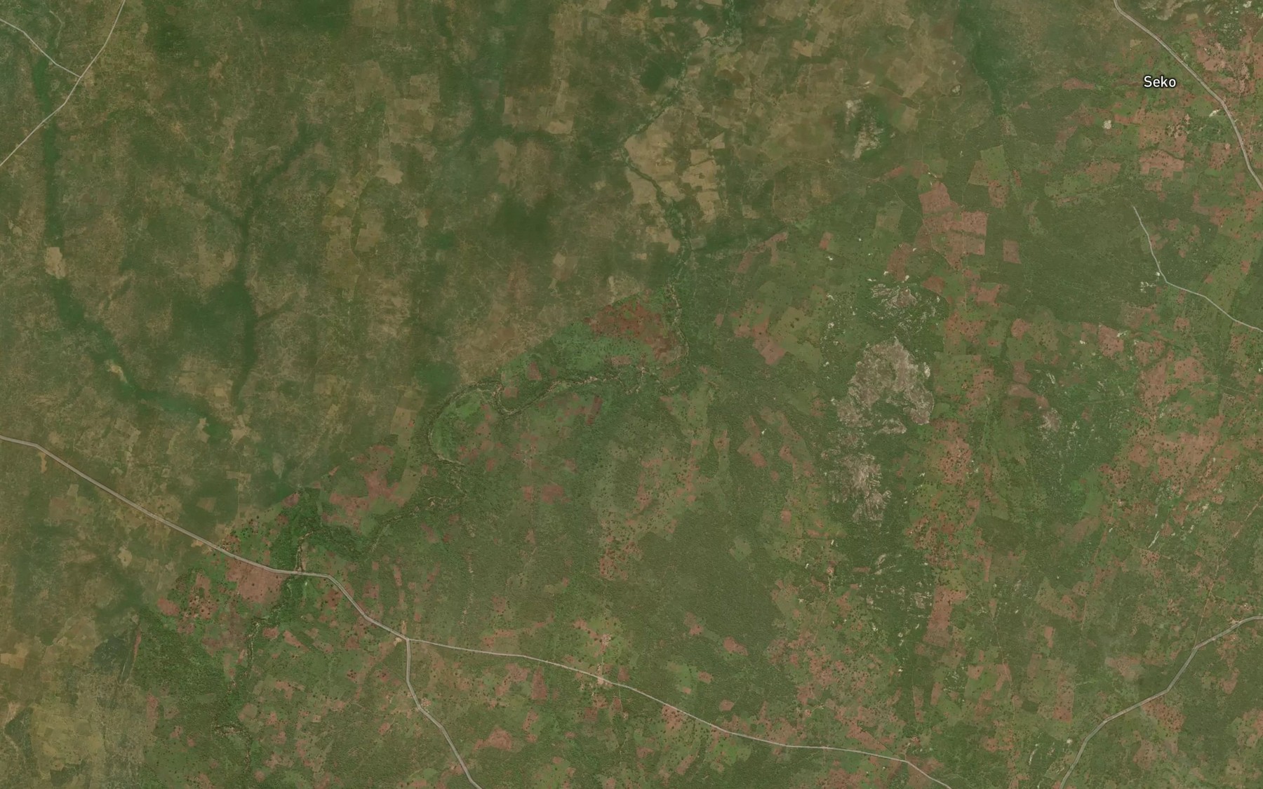 Satellite map of the RiverOlori