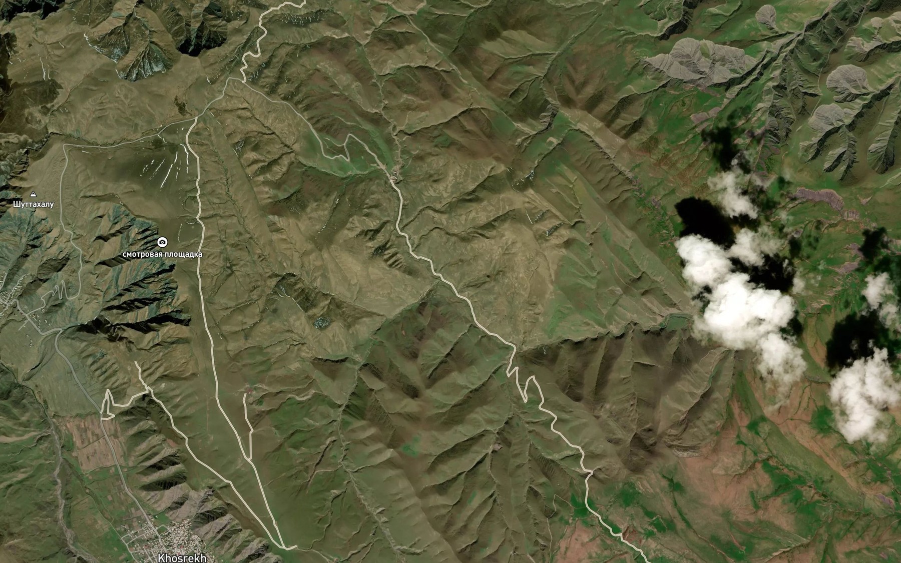 Satellite map of the Khakhiatsaldilrad
