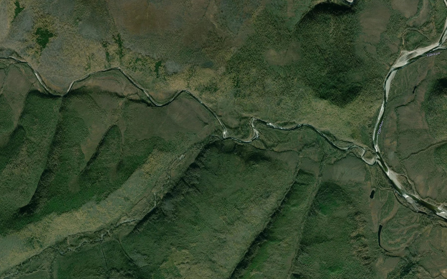 Satellite map of the Kurumkan
