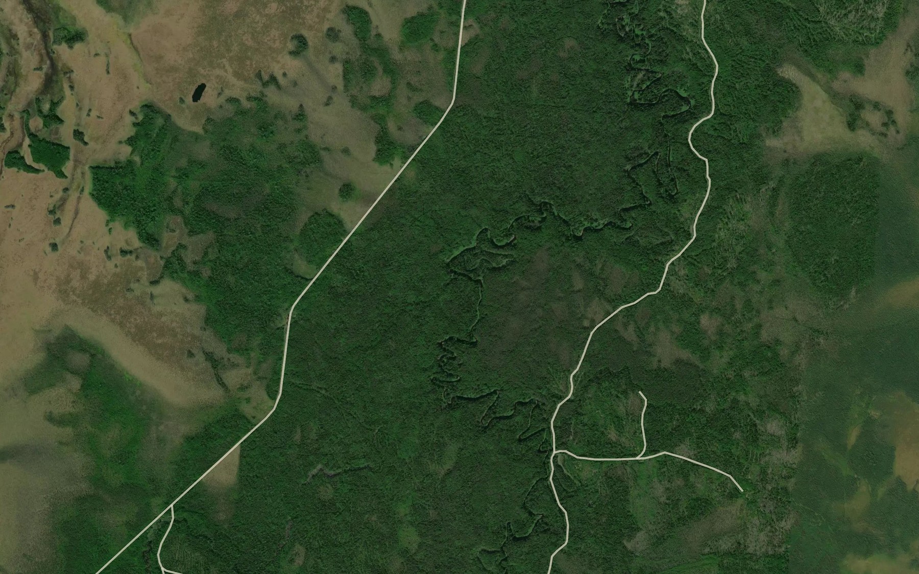 Satellite map of the Karnyshovka