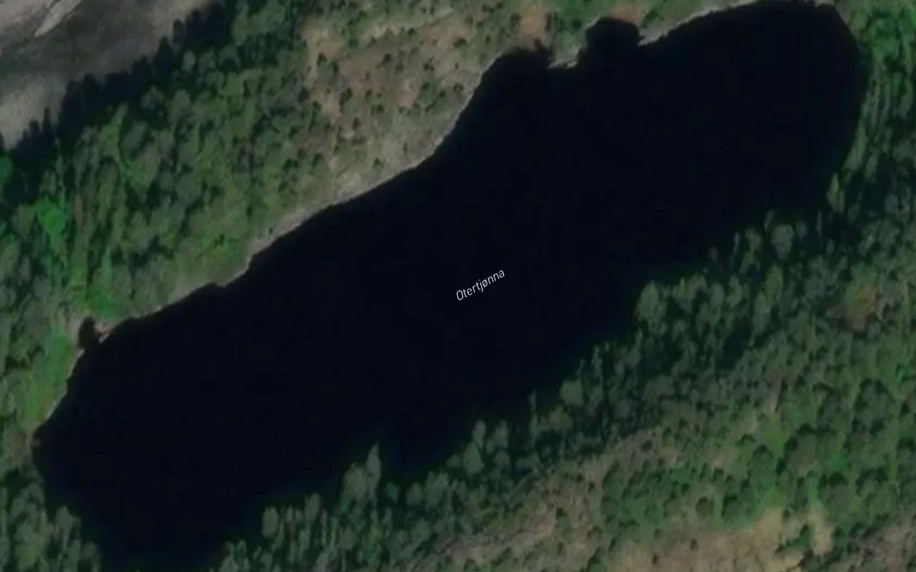 Satellite map of the Otertjonna