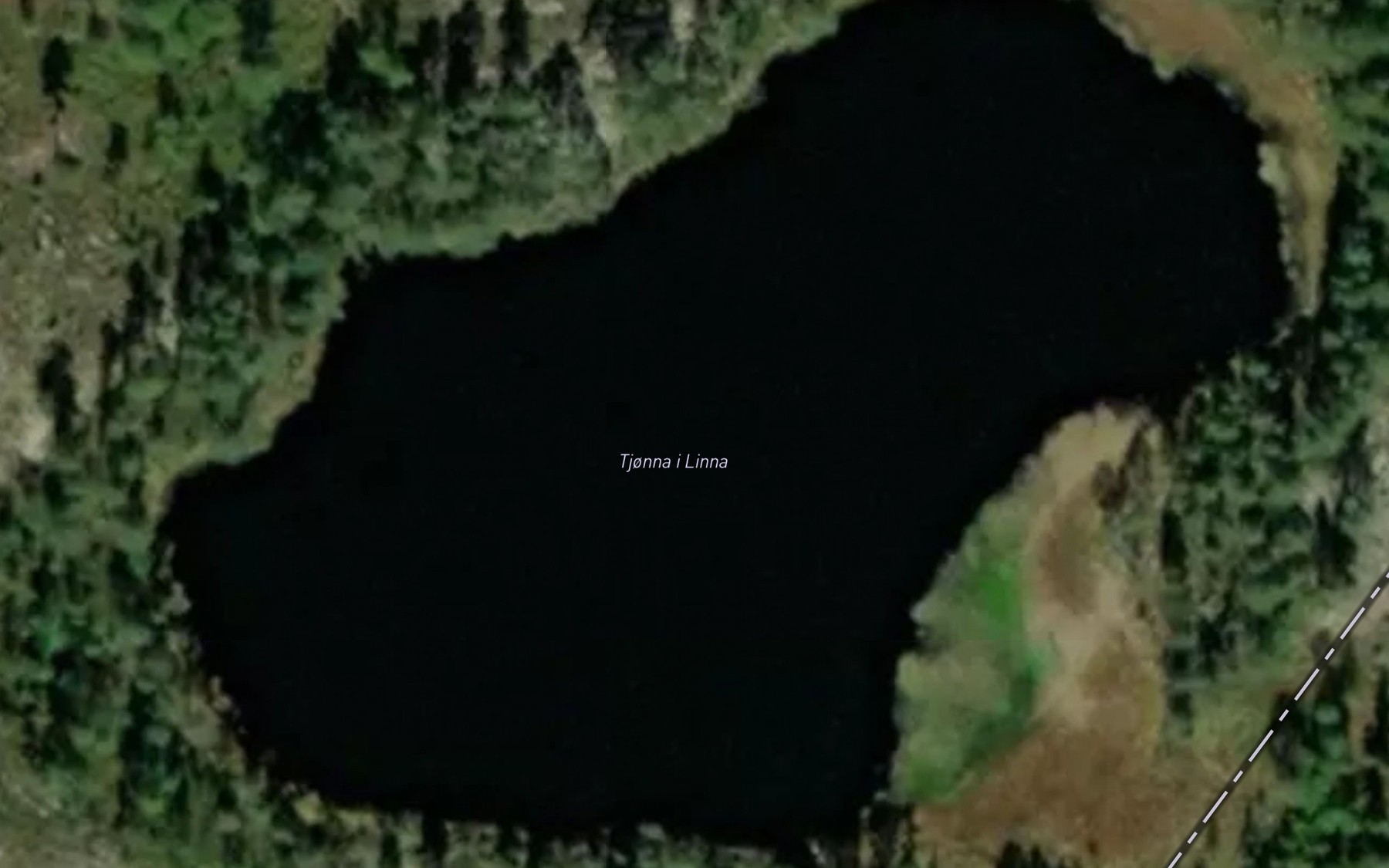 Satellite map of the Tjonna i Linna