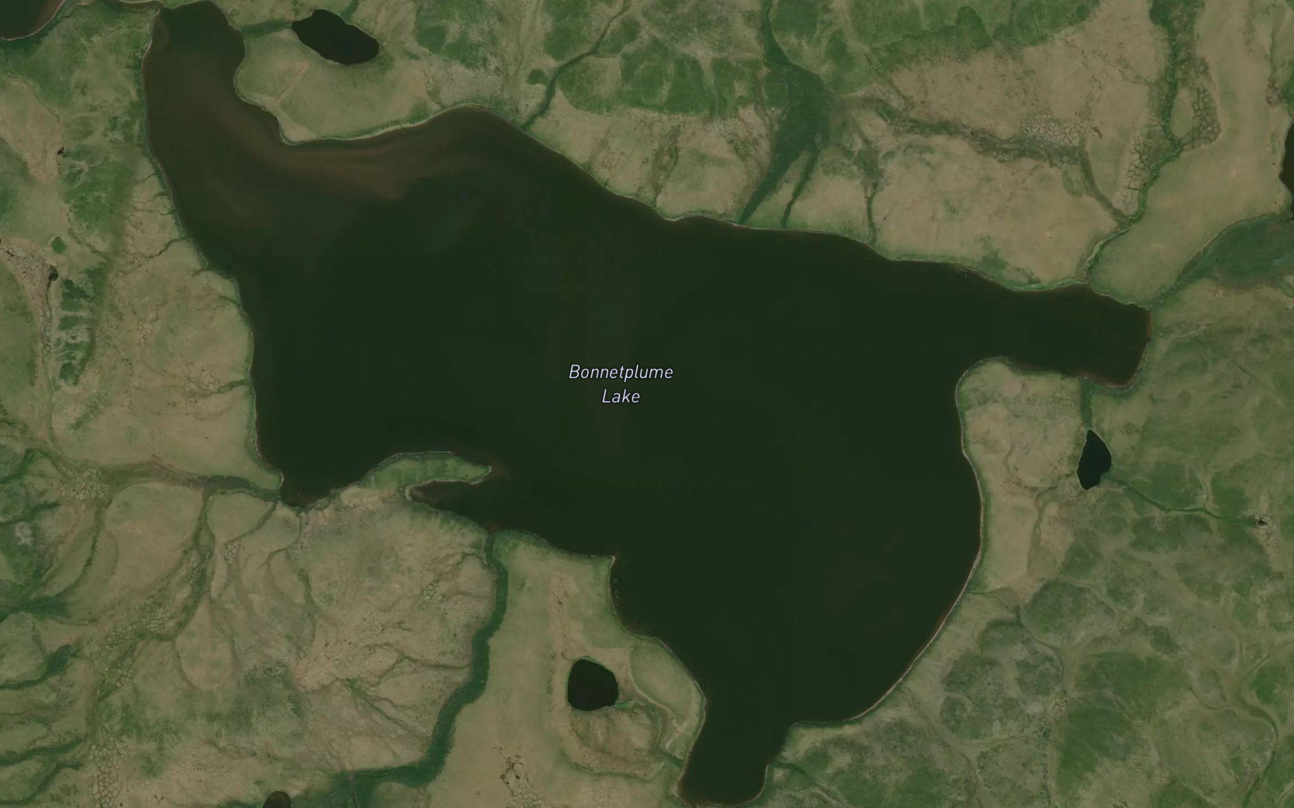 Bonnetplume Lake