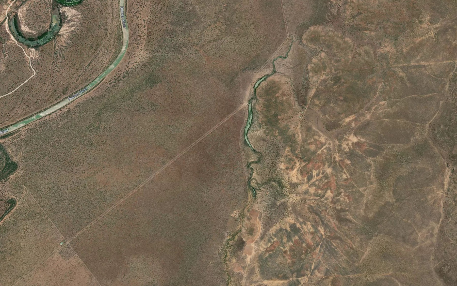 Satellite map of the Auvergne Lagoon