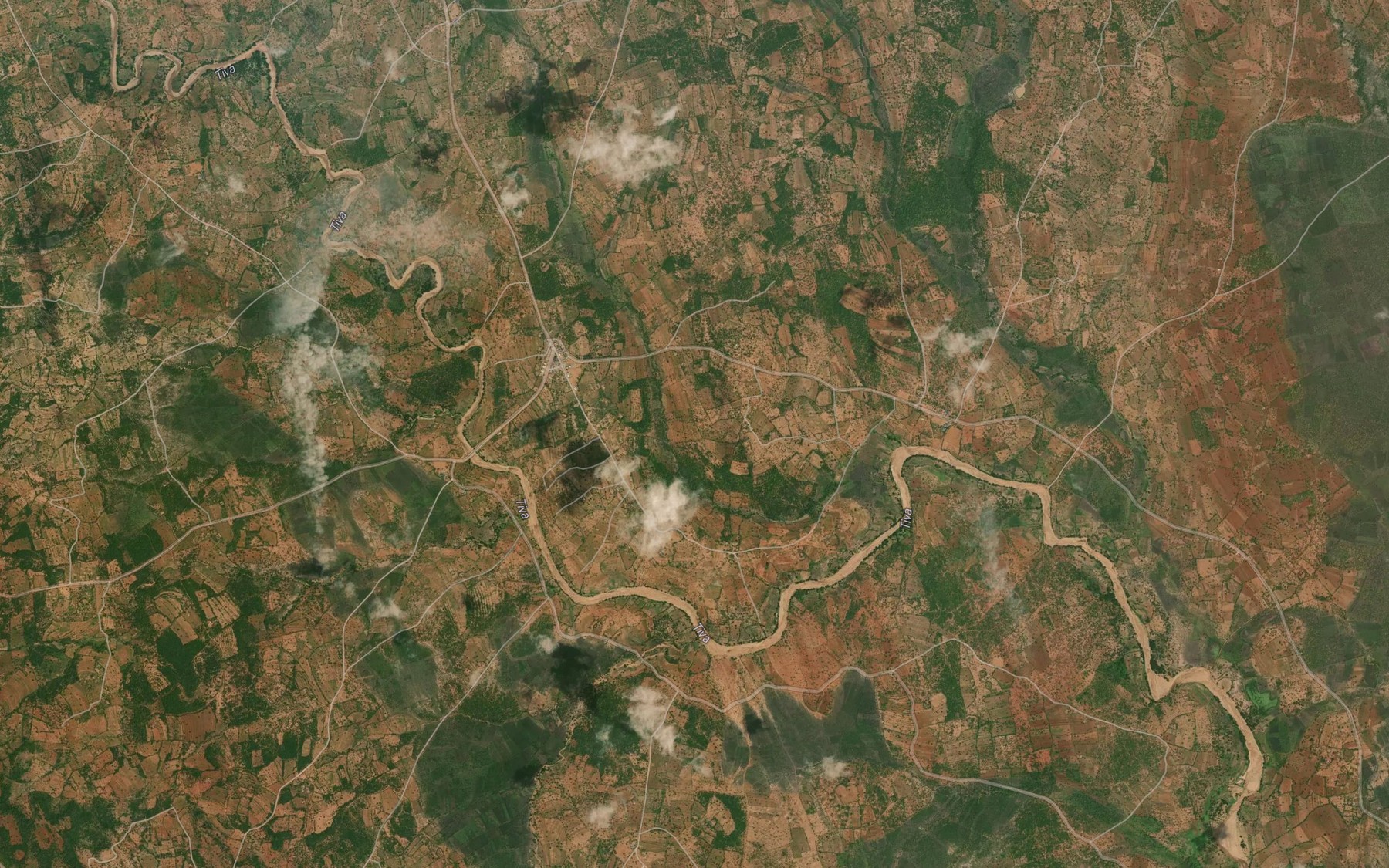Satellite map of the Kitamaa