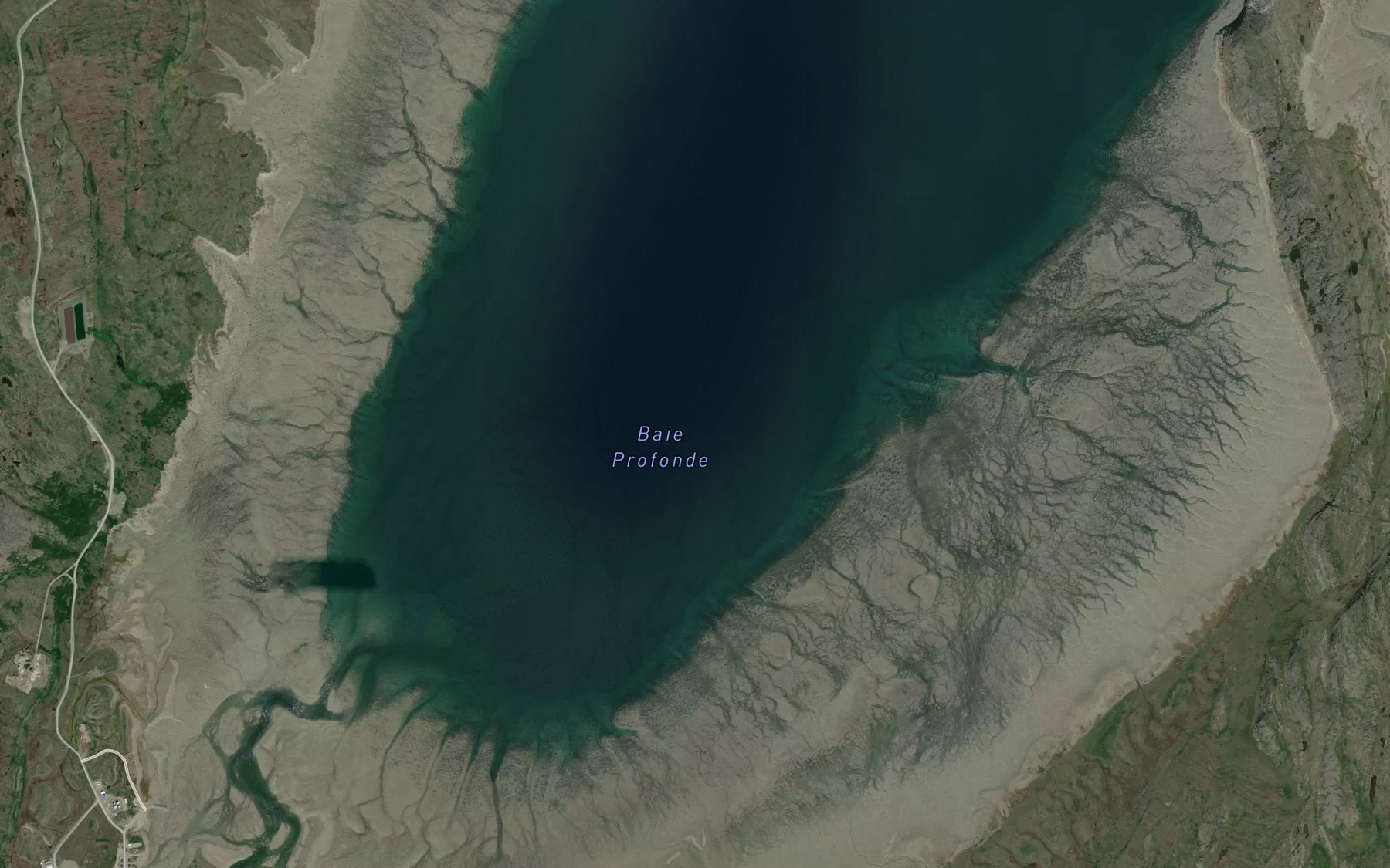 Satellite map of the Baie Profonde
