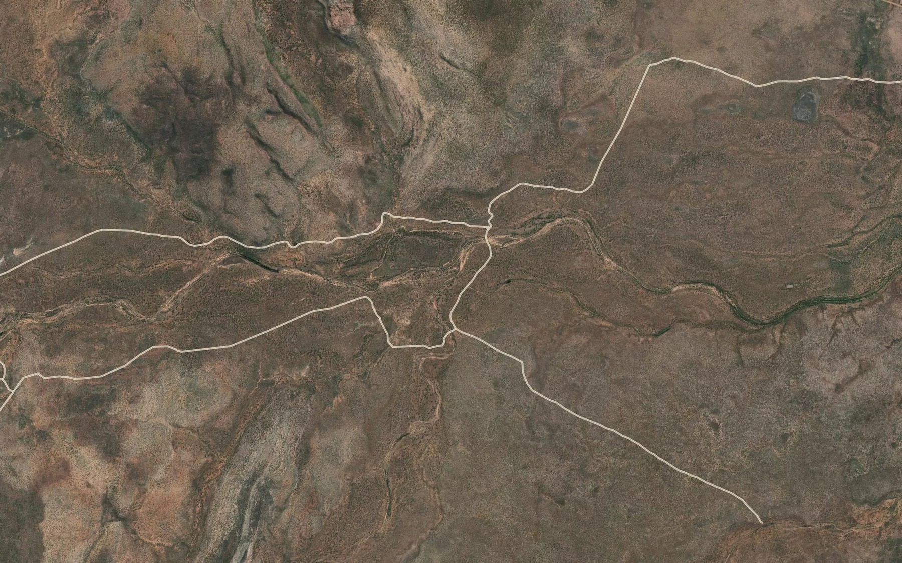 Satellite map of the Juniciug Creek