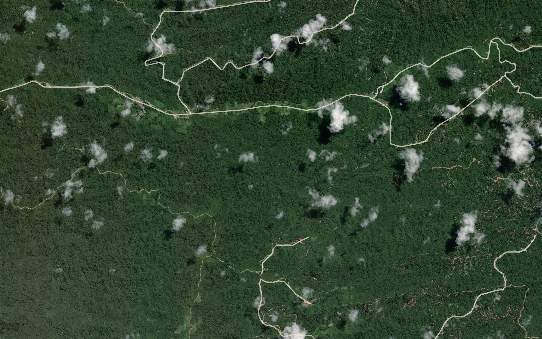 Satellite map of the Sungai Pokat