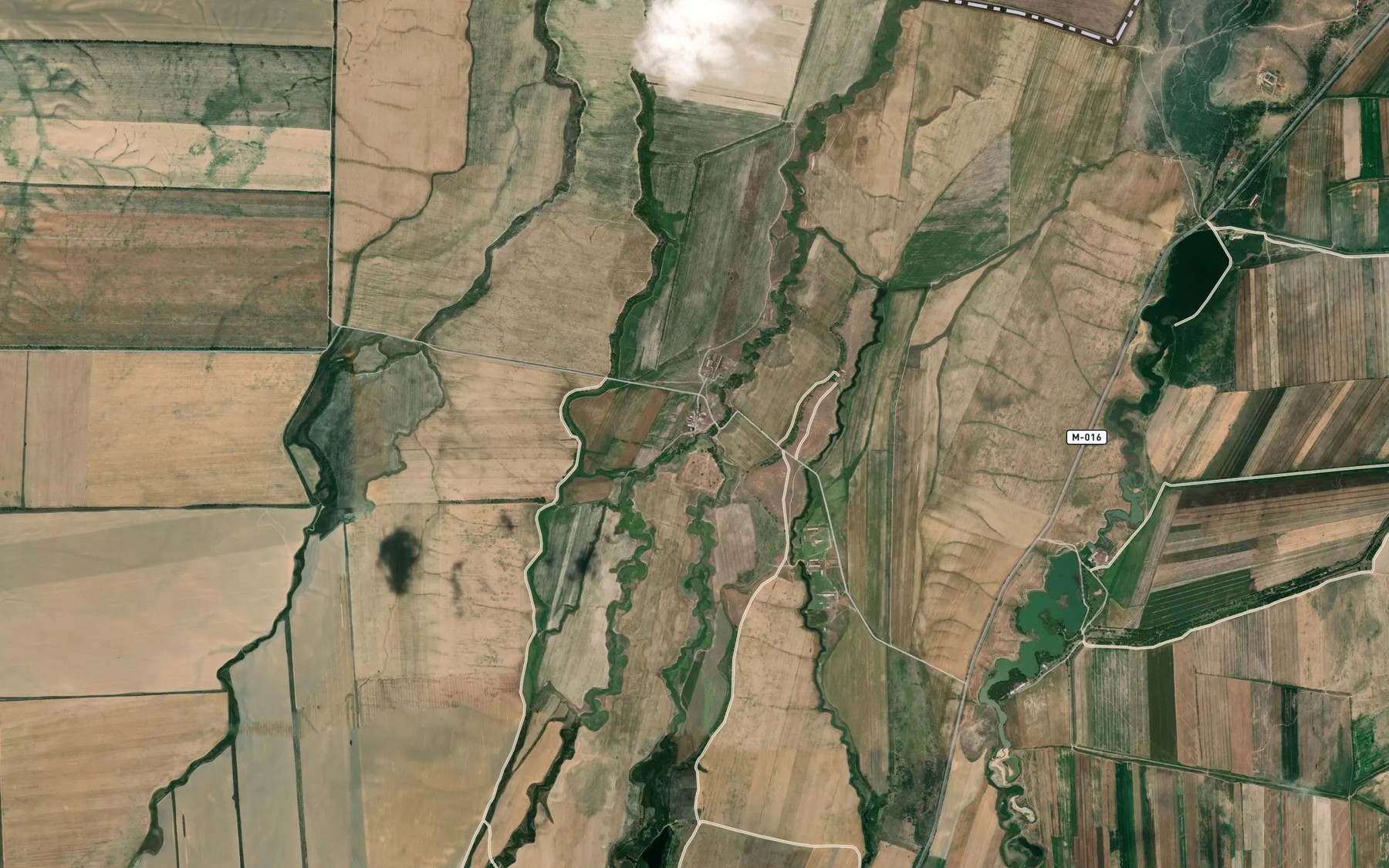 Satellite map of the Kara-Suu