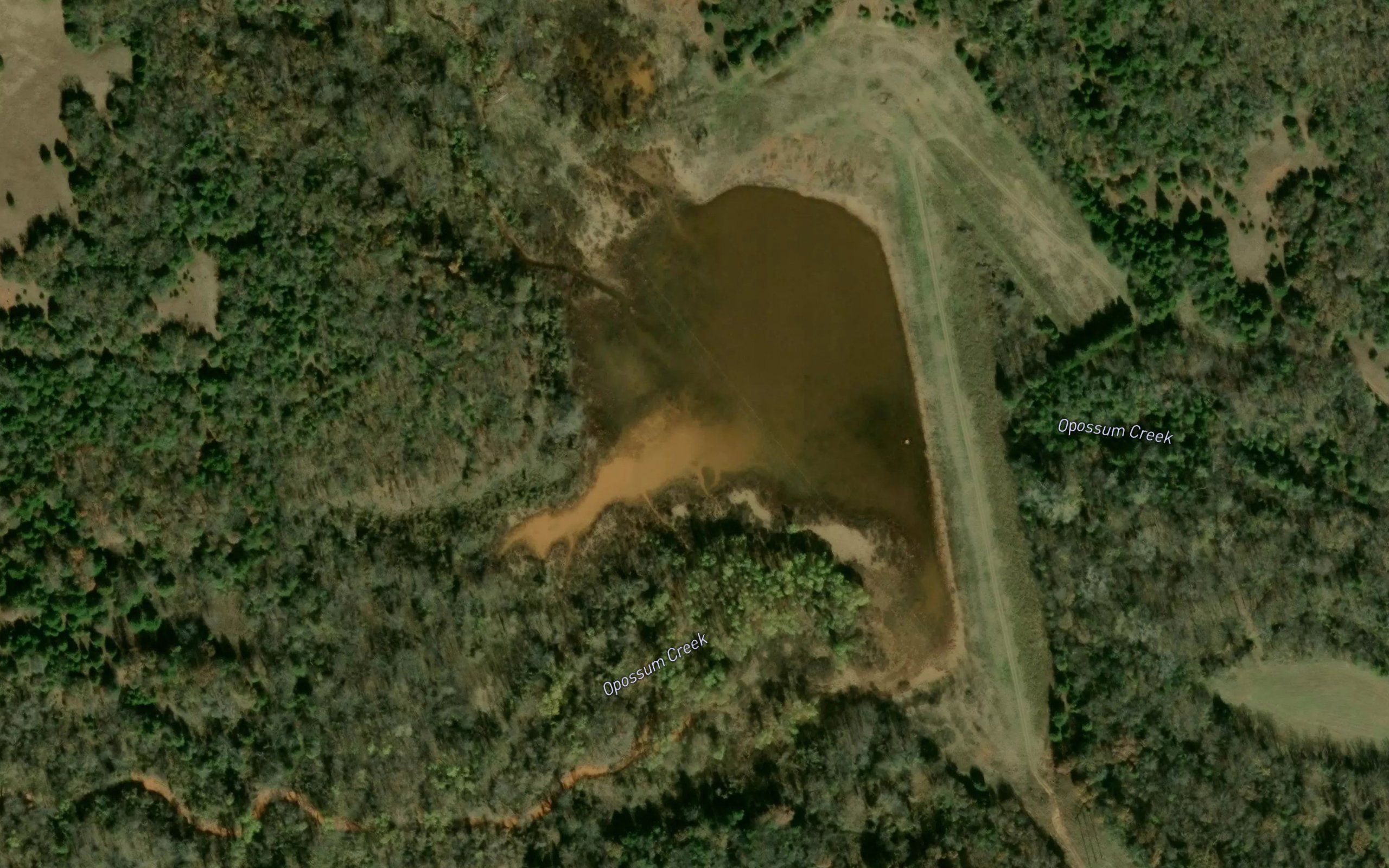 Bear Fall Coon Creek Site 26 Reservoir