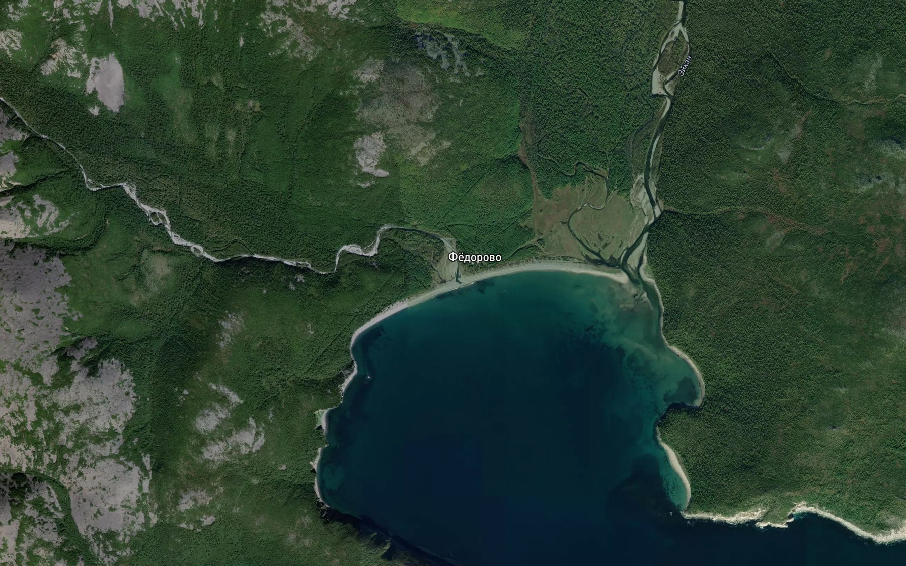 Satellite map of the Mukdochik