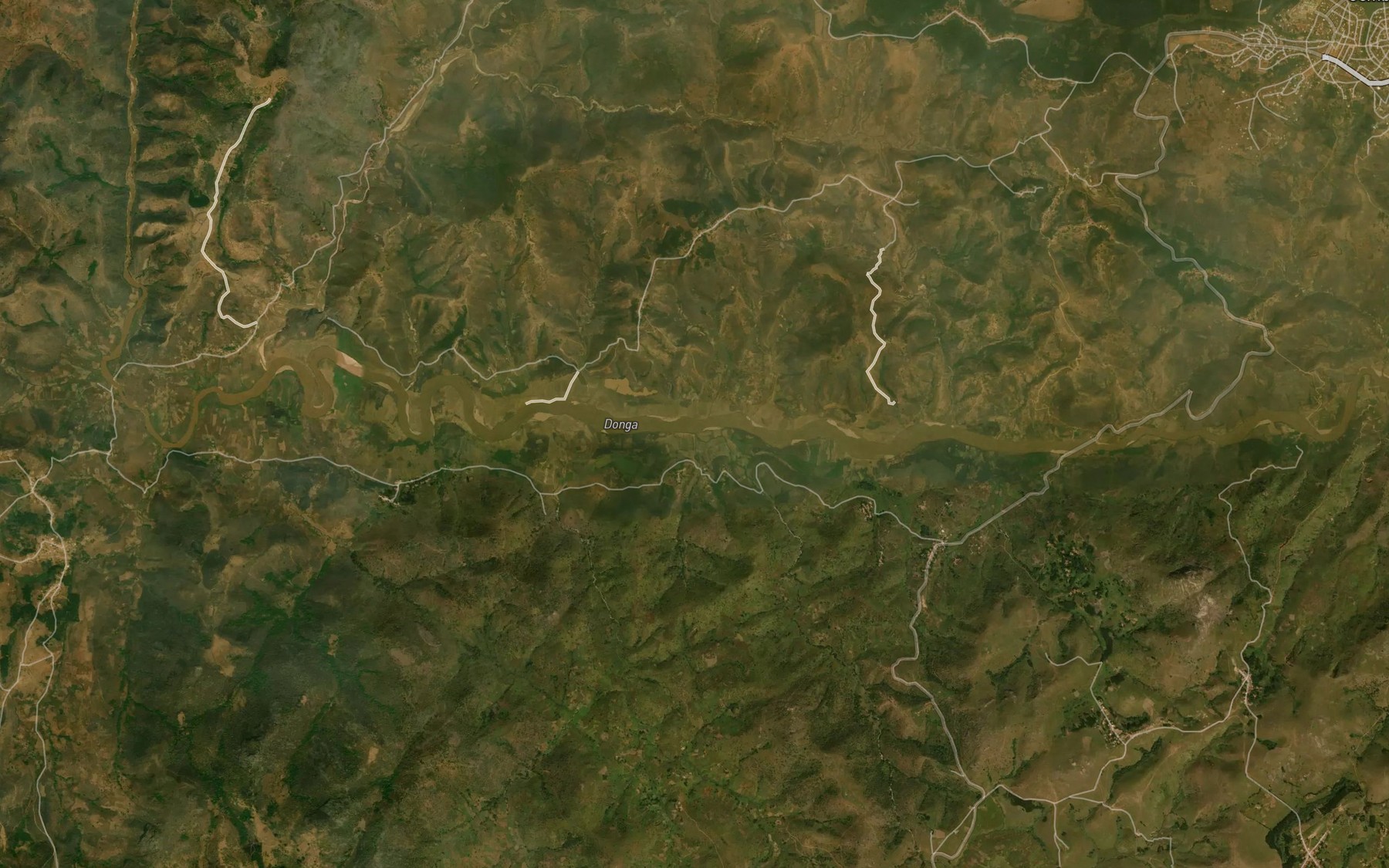 Satellite map of the Halibula