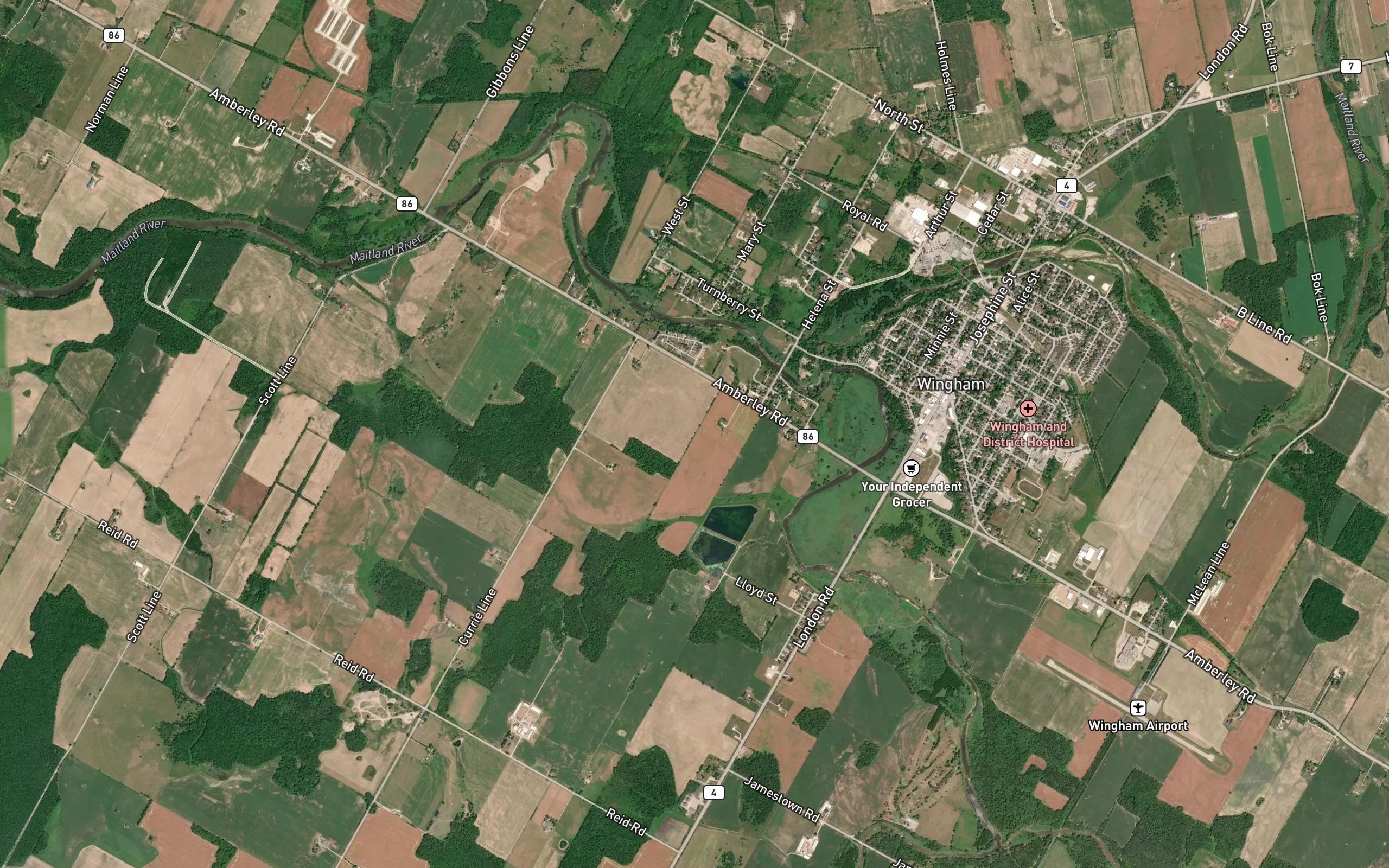 Middle Maitland River