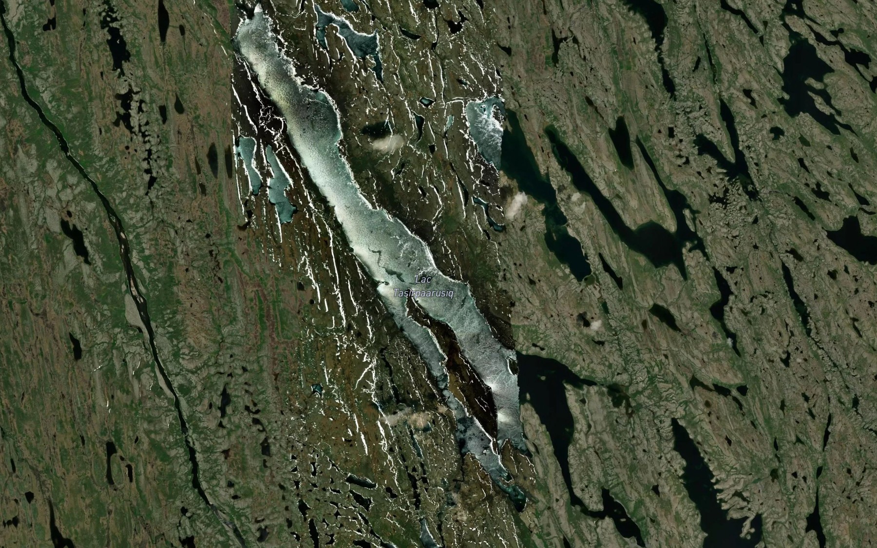 Satellite map of the Lac Tasirpaarusiq
