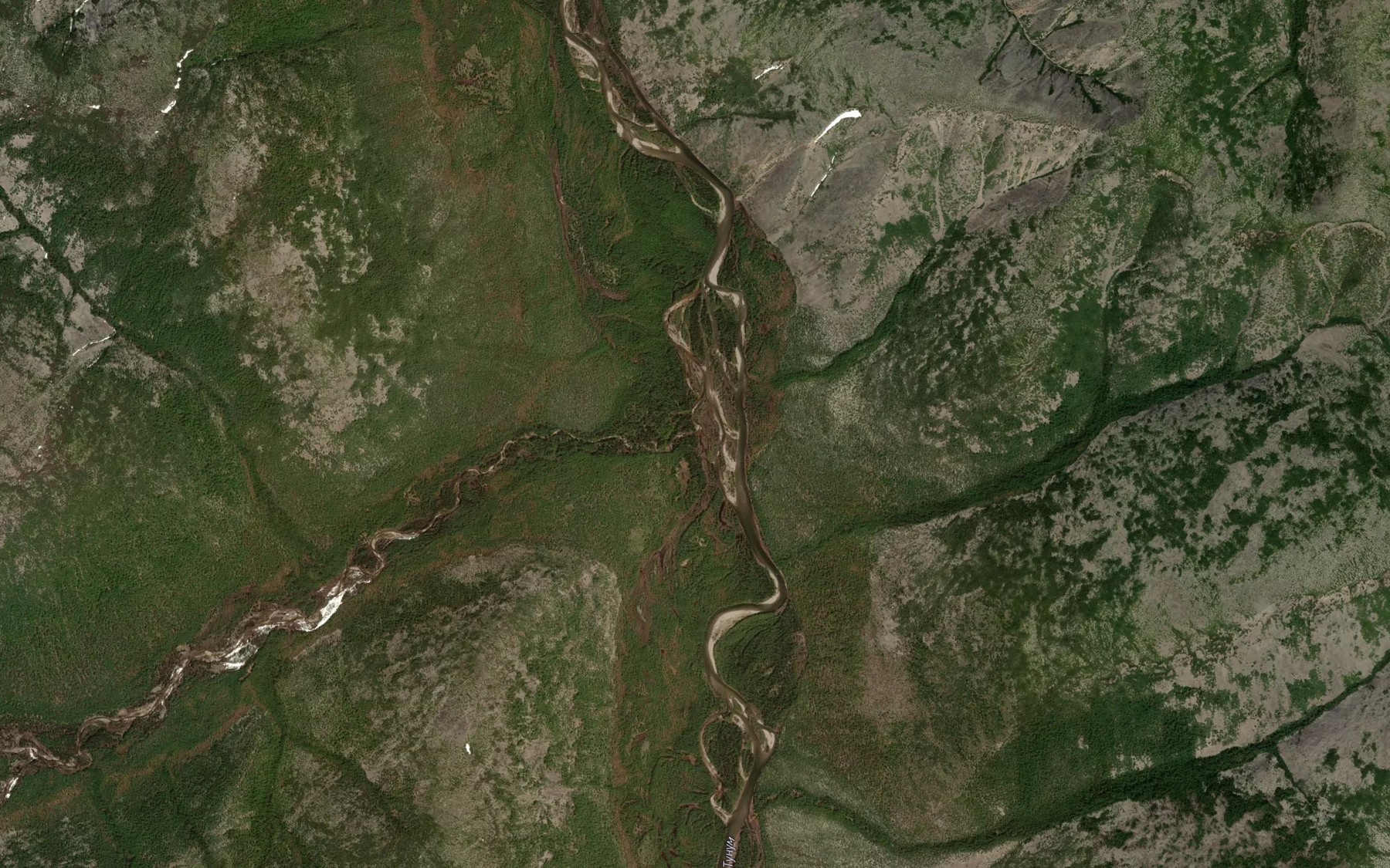 Satellite map of the Askani