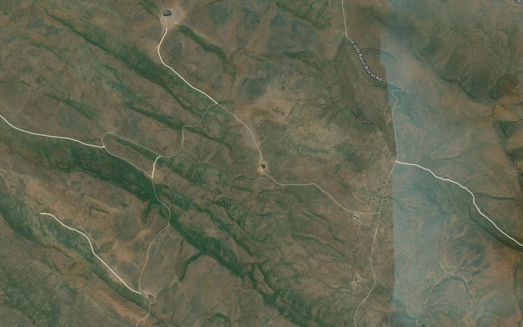 Satellite map of the Middle Reservoir