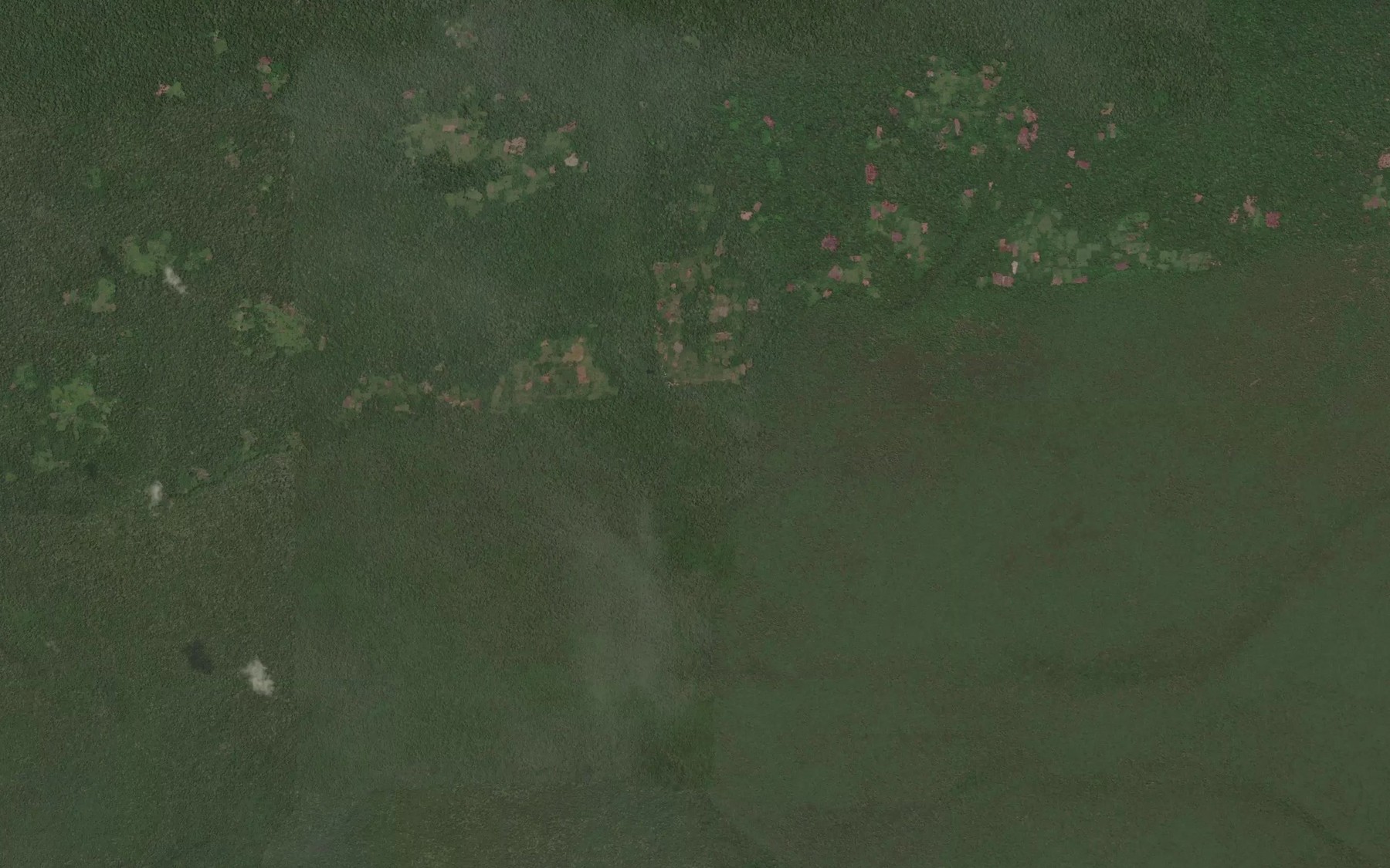 Satellite map of the Mapeke