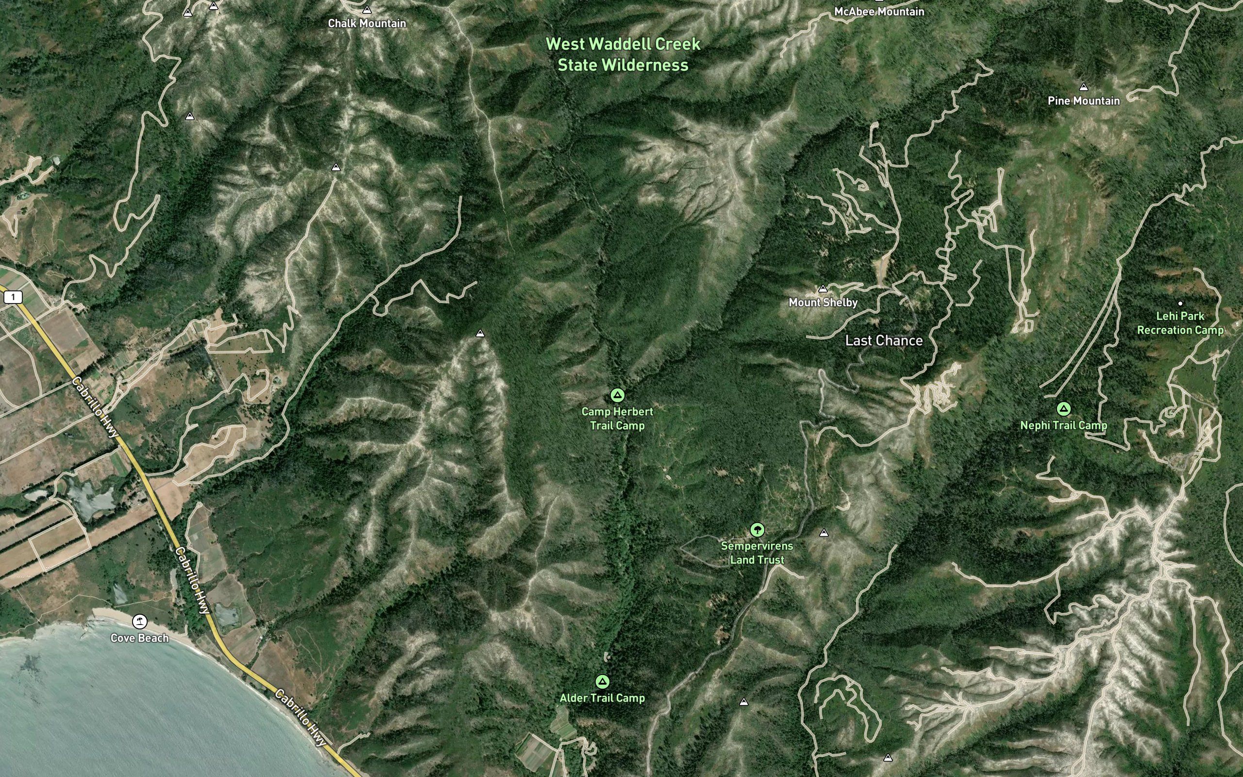 East Waddell Creek