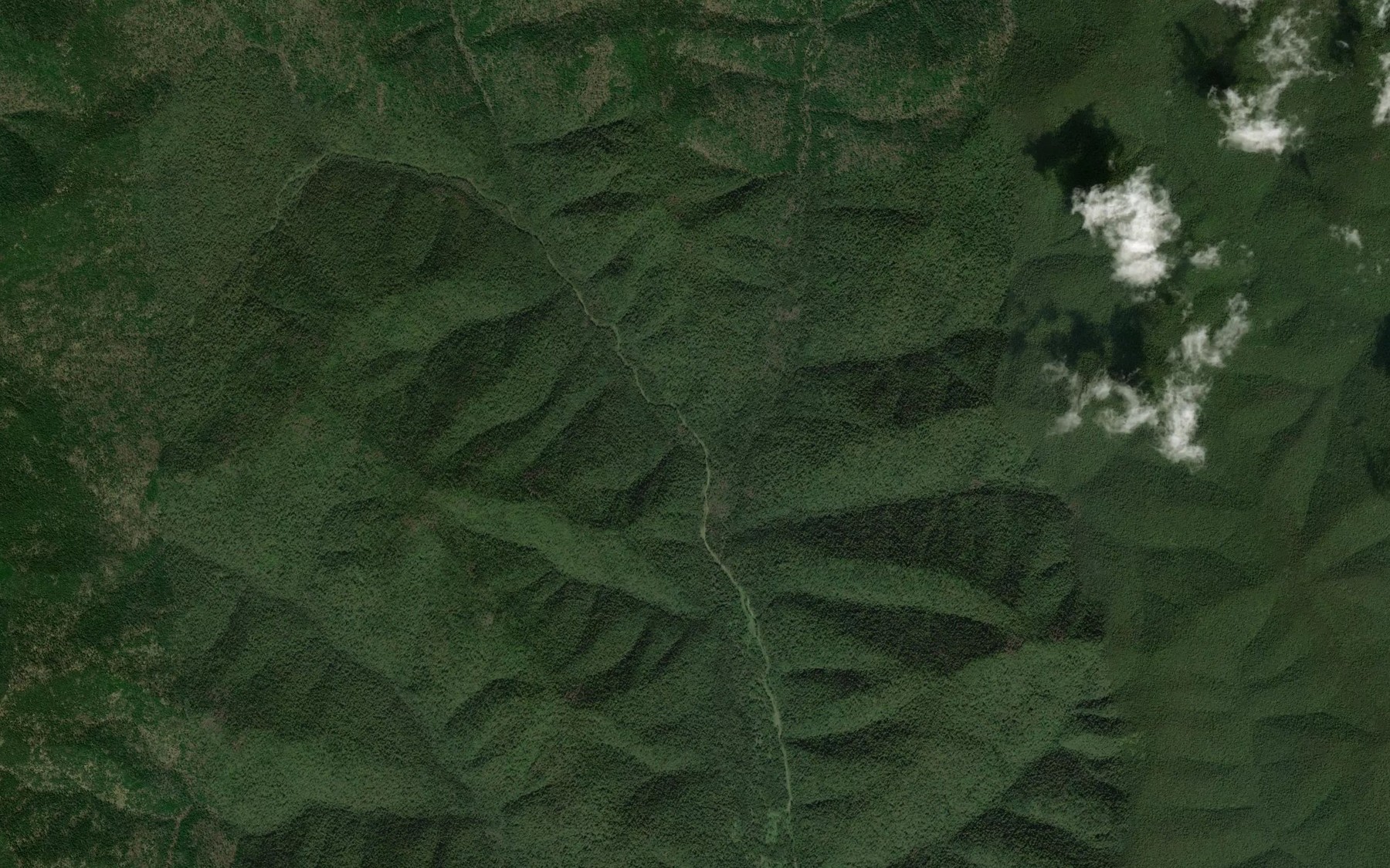 Satellite map of the Khrebtovyy