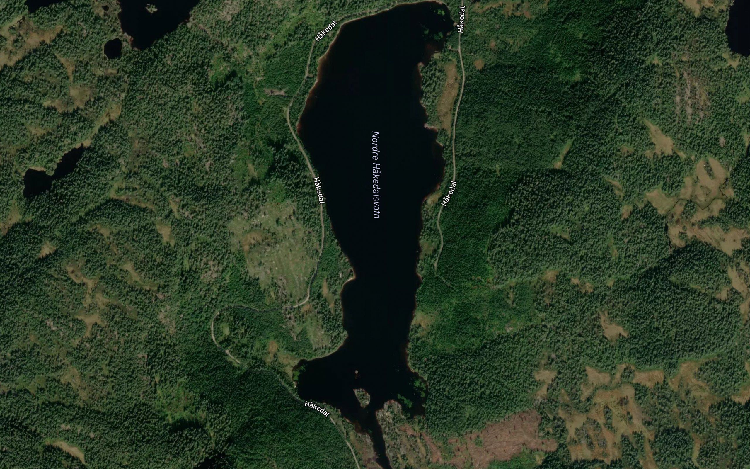 Hakodalsvatnet,nordre