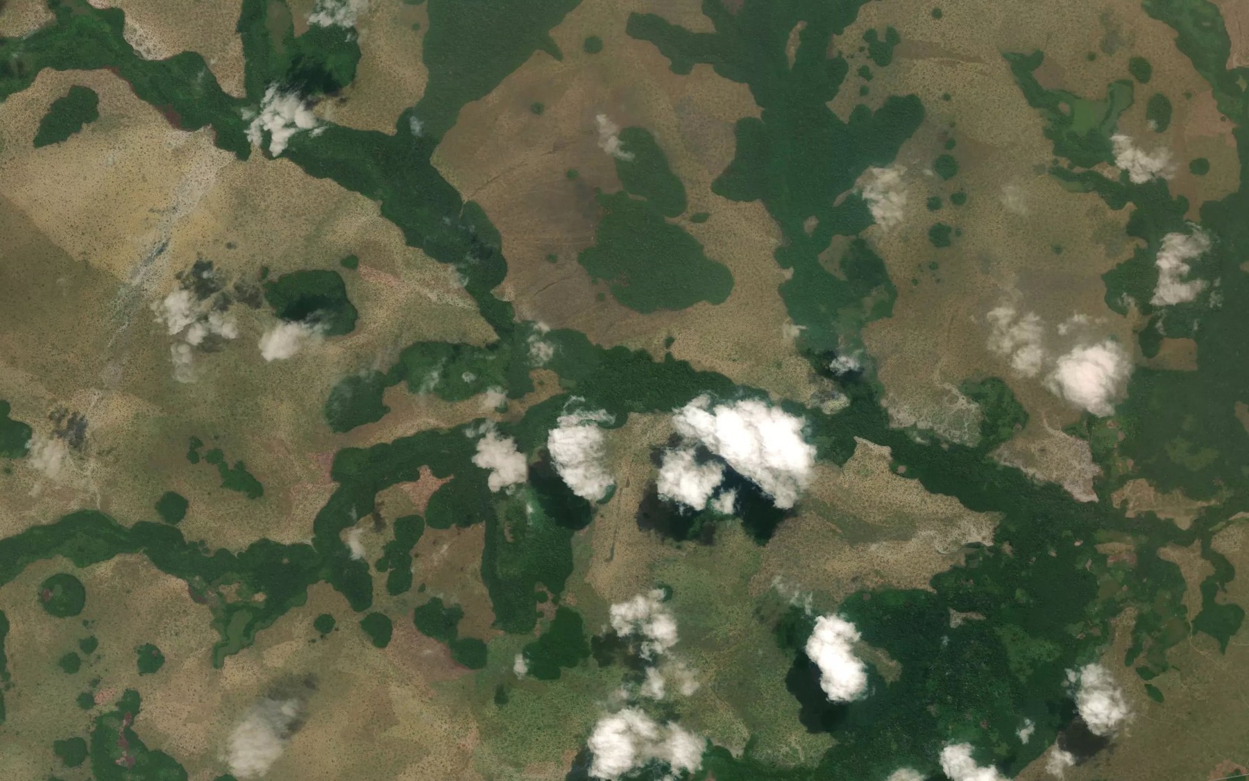 Satellite map of the Ndindibi