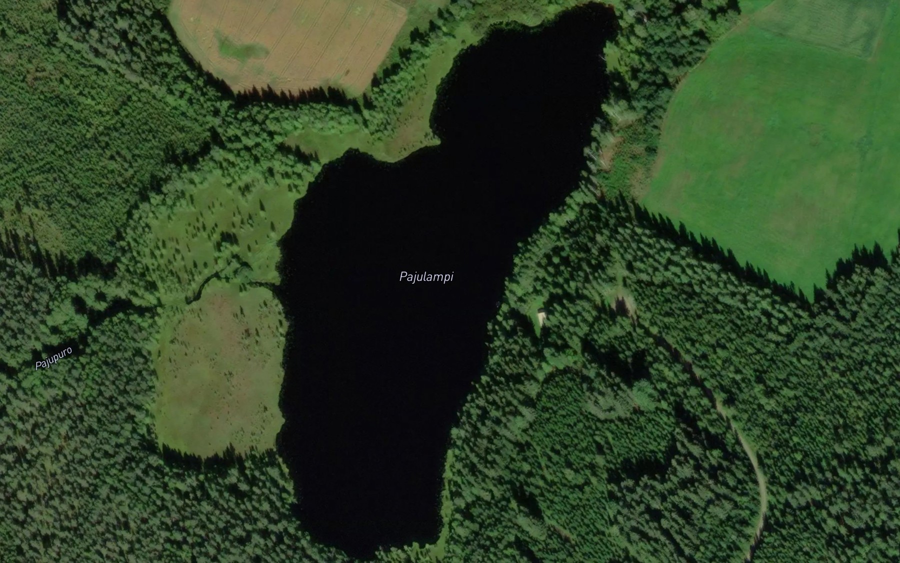 Satellite map of the Pajulampi