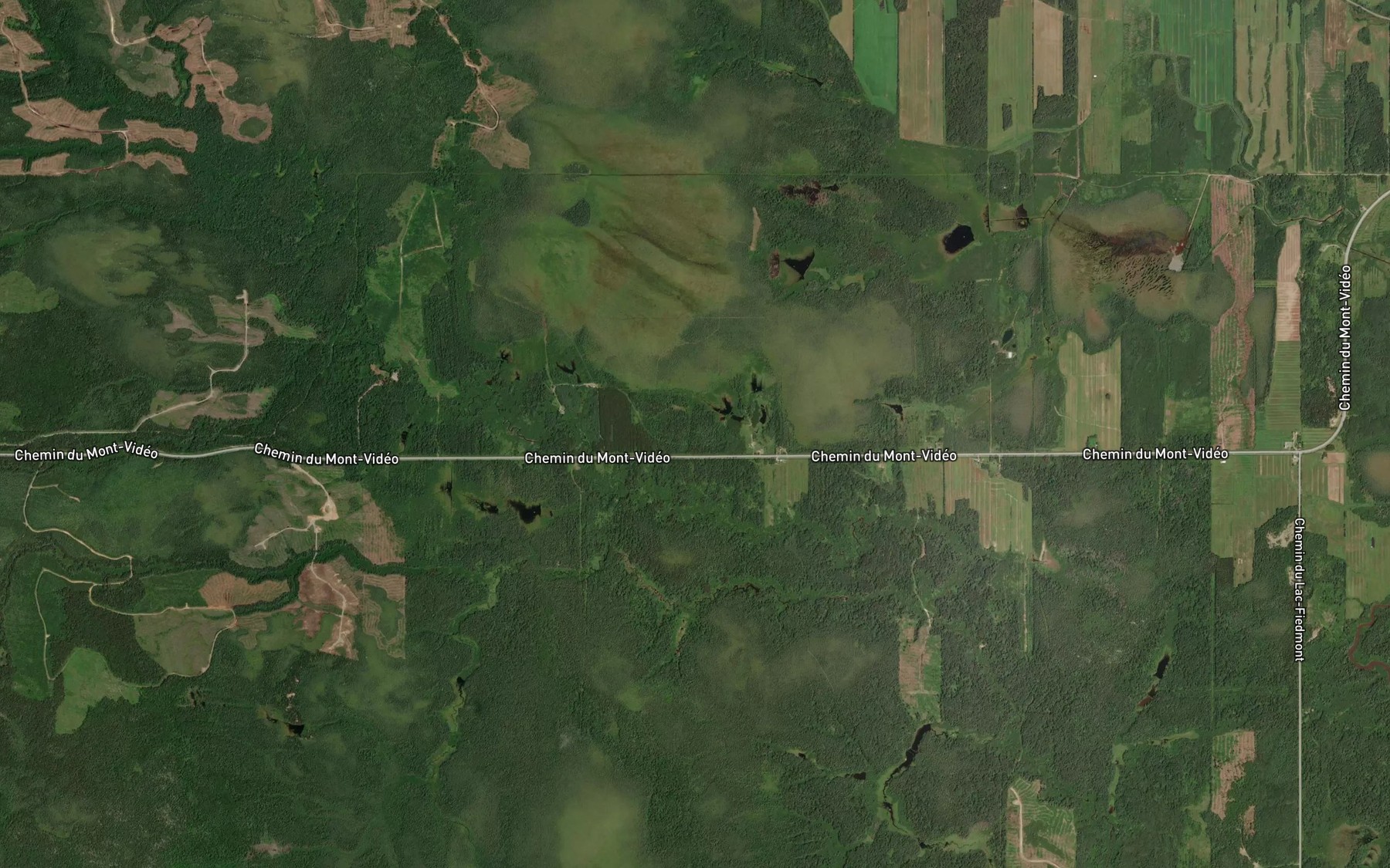 Satellite map of the Cours d'eau Lafrance
