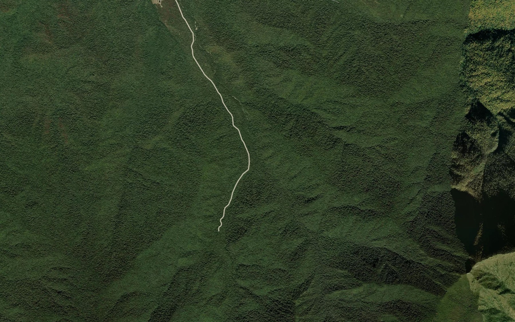 Satellite map of the Ab-e Qanbar Sara
