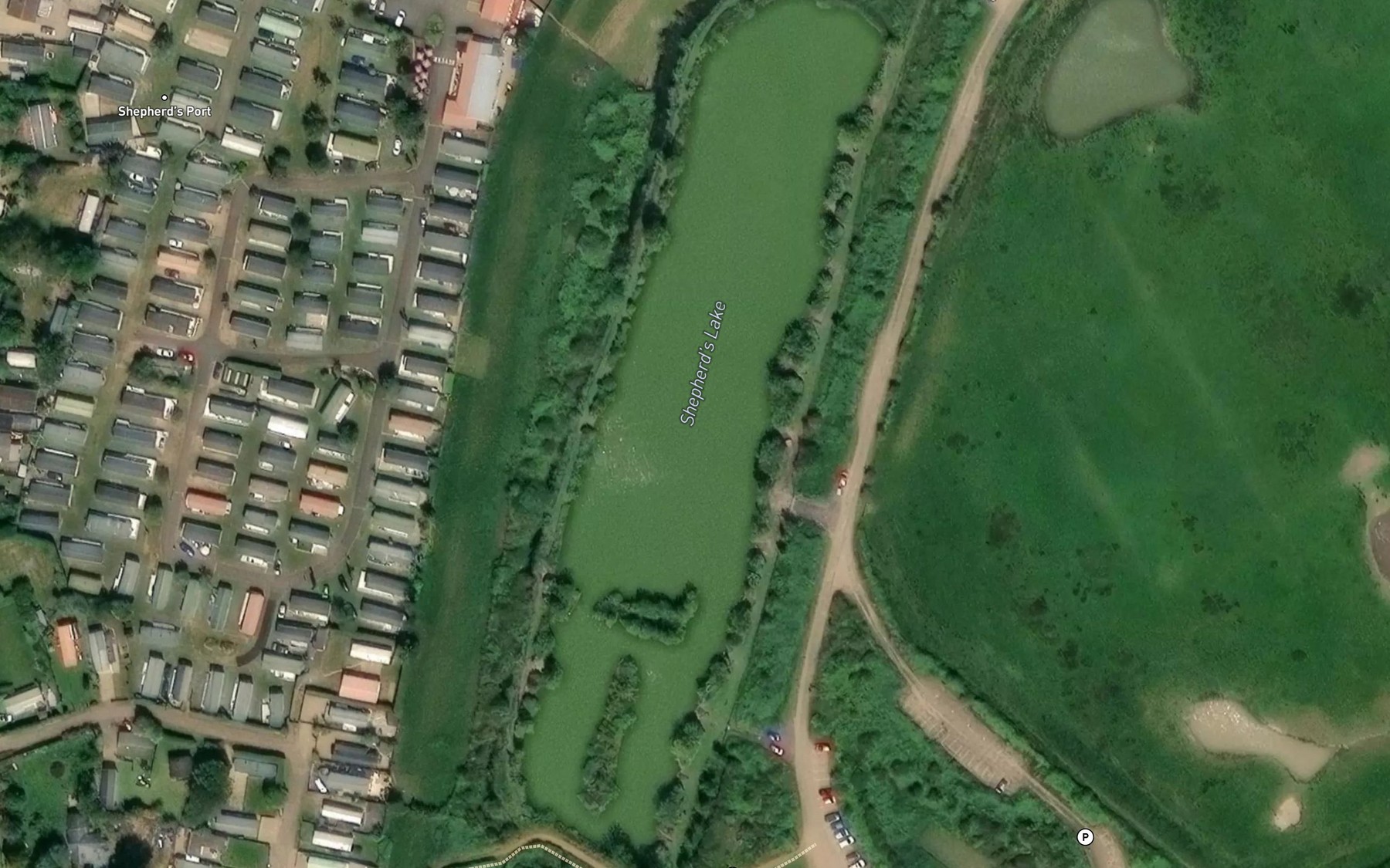 Satellite map of the Shepherds